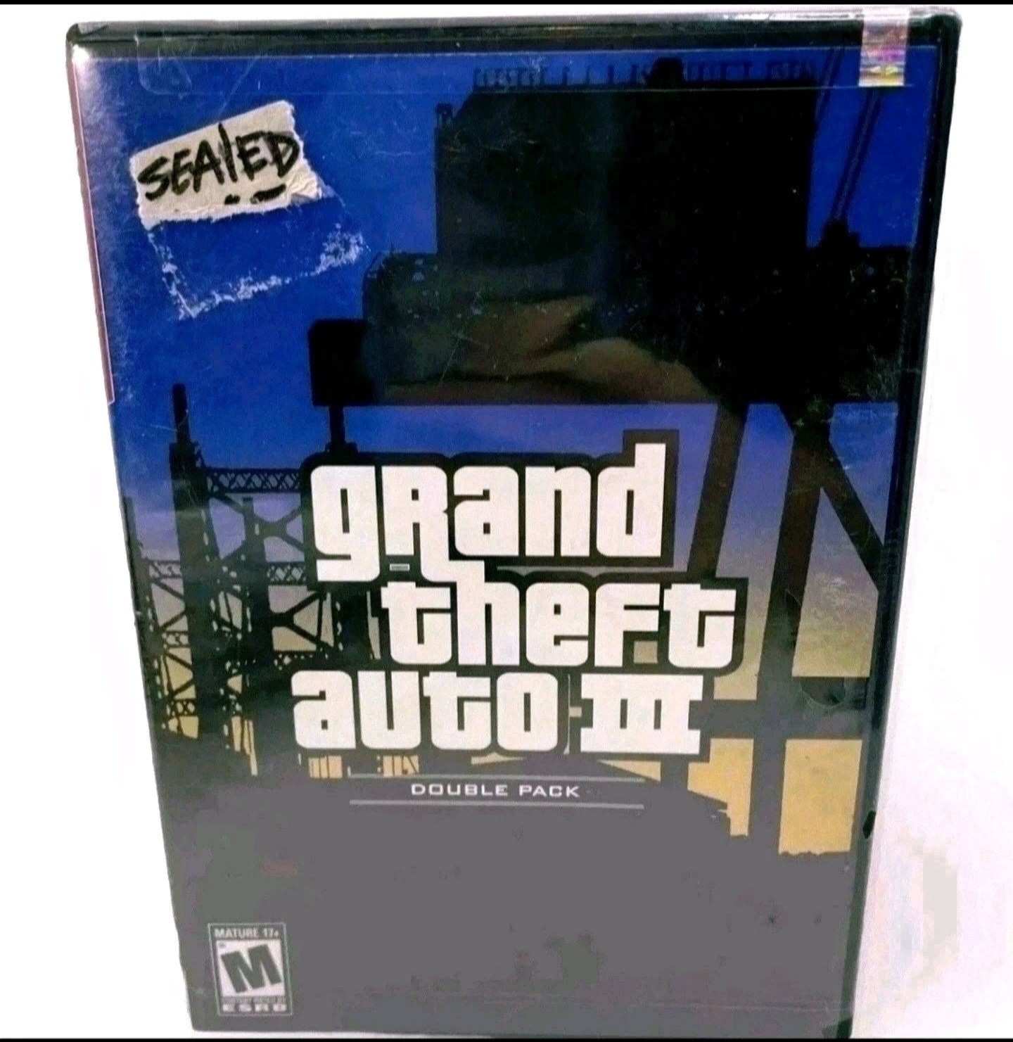 Playstation 2 Grand Theft Auto III 3 GTA The Seal Has Rips PS2