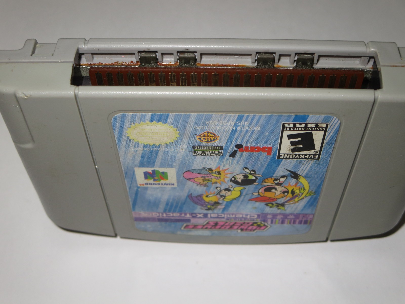 The Powerpuff Girls Chemical X-Traction (Nintendo 64, 1997) N64 Tested & working