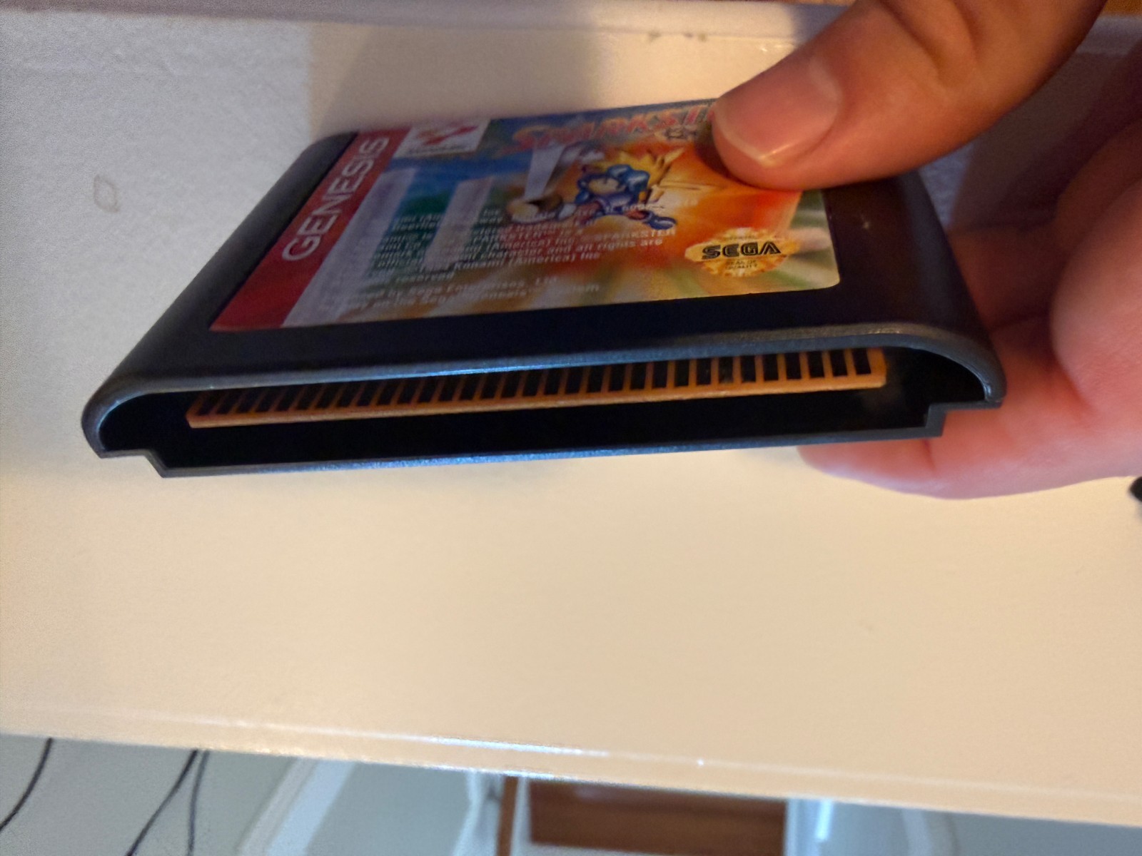 Sega Genesis – Sparkster – Konami Video Game in the Original Case