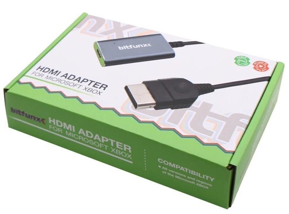 Bitfunx HDMI Converter For XBOX OG Console HD 480p 720p 1080i (USA)