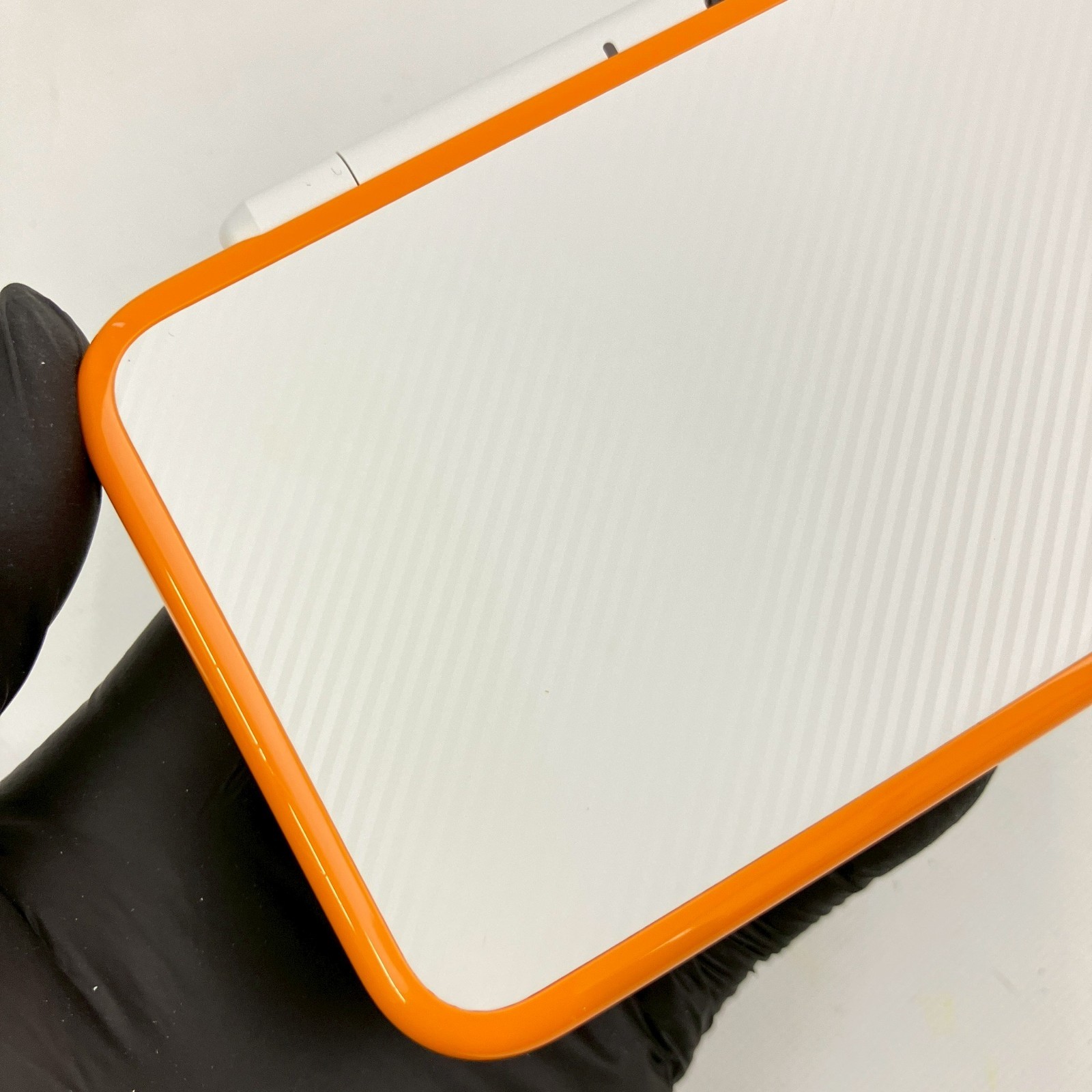 Nintendo new 2DS LL XL White Orange S Rank Console Only Japanese Only 655