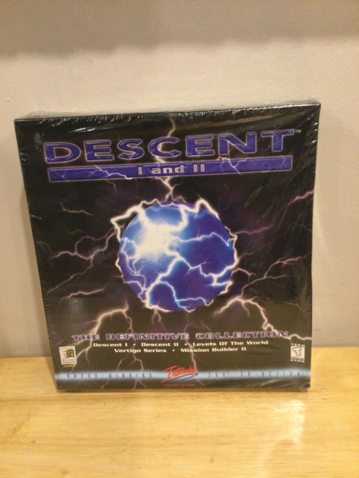 Descent I & II: The Definitive Collection (PC, 1997) Big Box NEW & SEALED