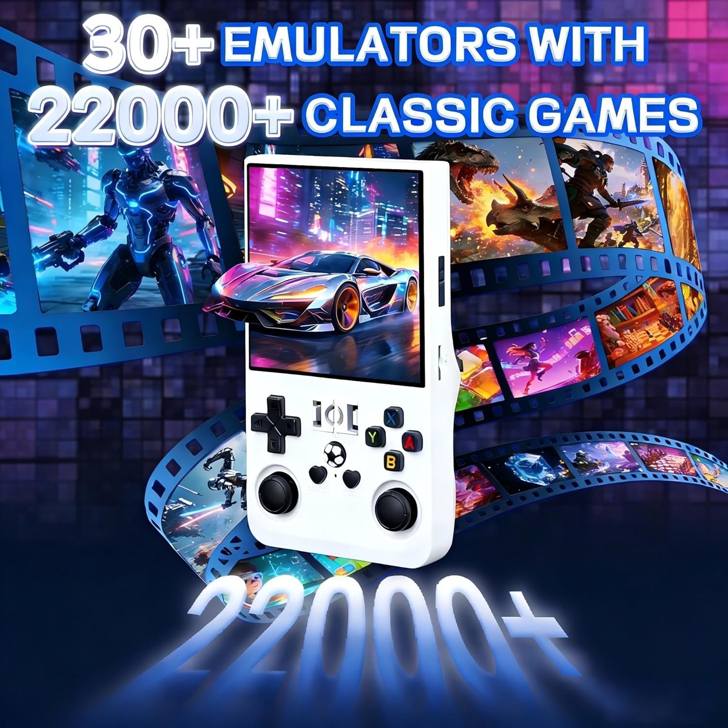 Pocket-Sized R36MAX Handheld Console – For Adults, Classic Gaming on-the-Go