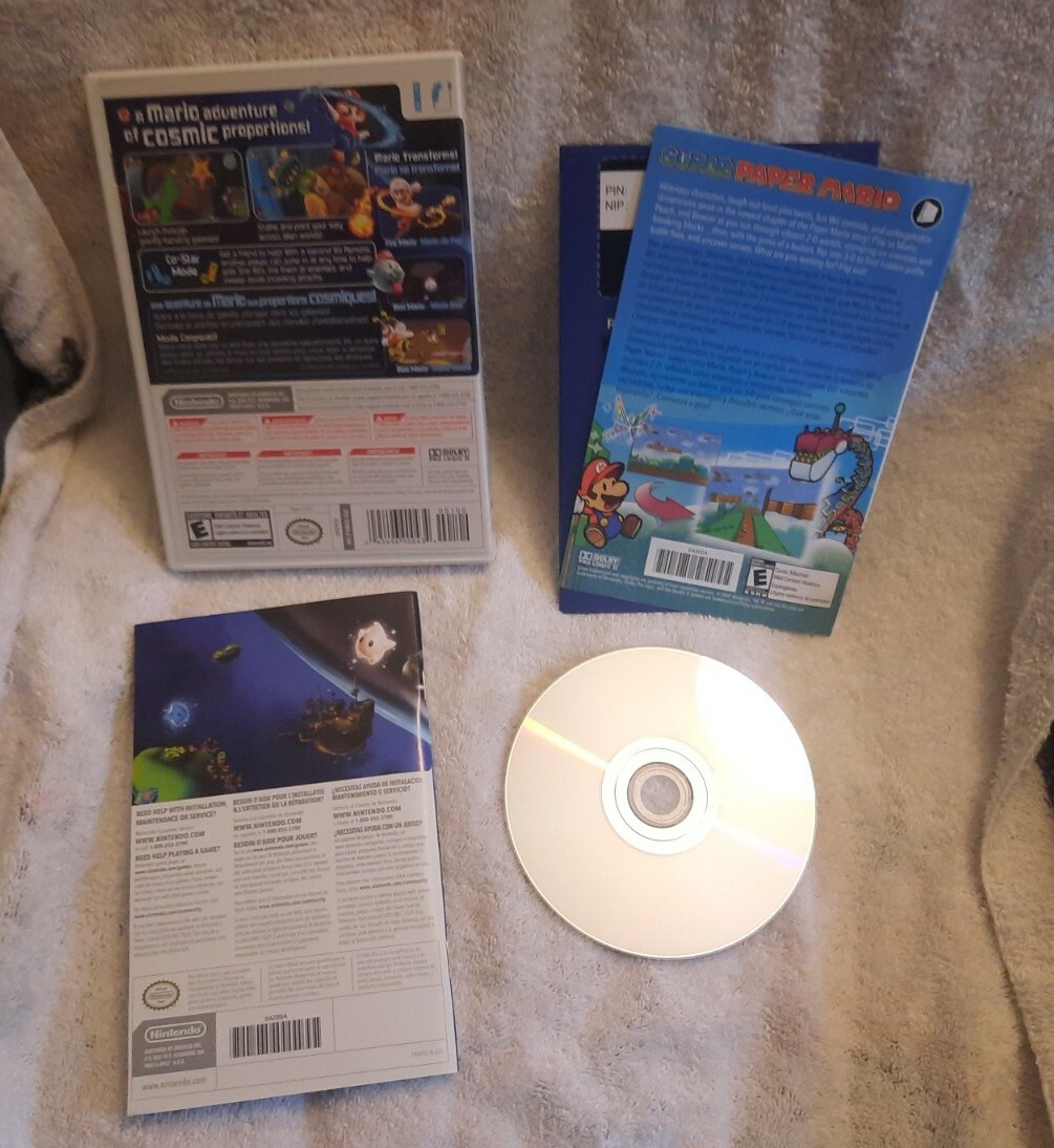 Super Mario Galaxy (Nintendo Wii) Complete in Box CIB