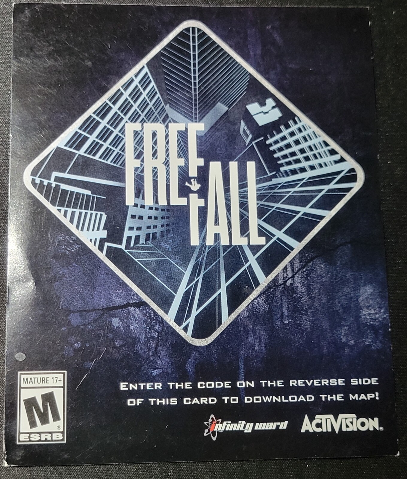 Call of Duty Ghosts Free Fall Map Unused DLC Code Sony Playstation 3 PS3
