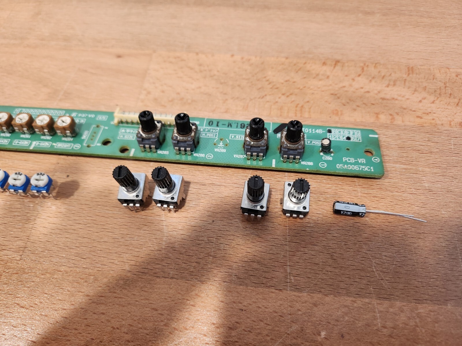 Nanao MS9-29 Remote Board New Parts Trim Potentiometers Replacement from USA