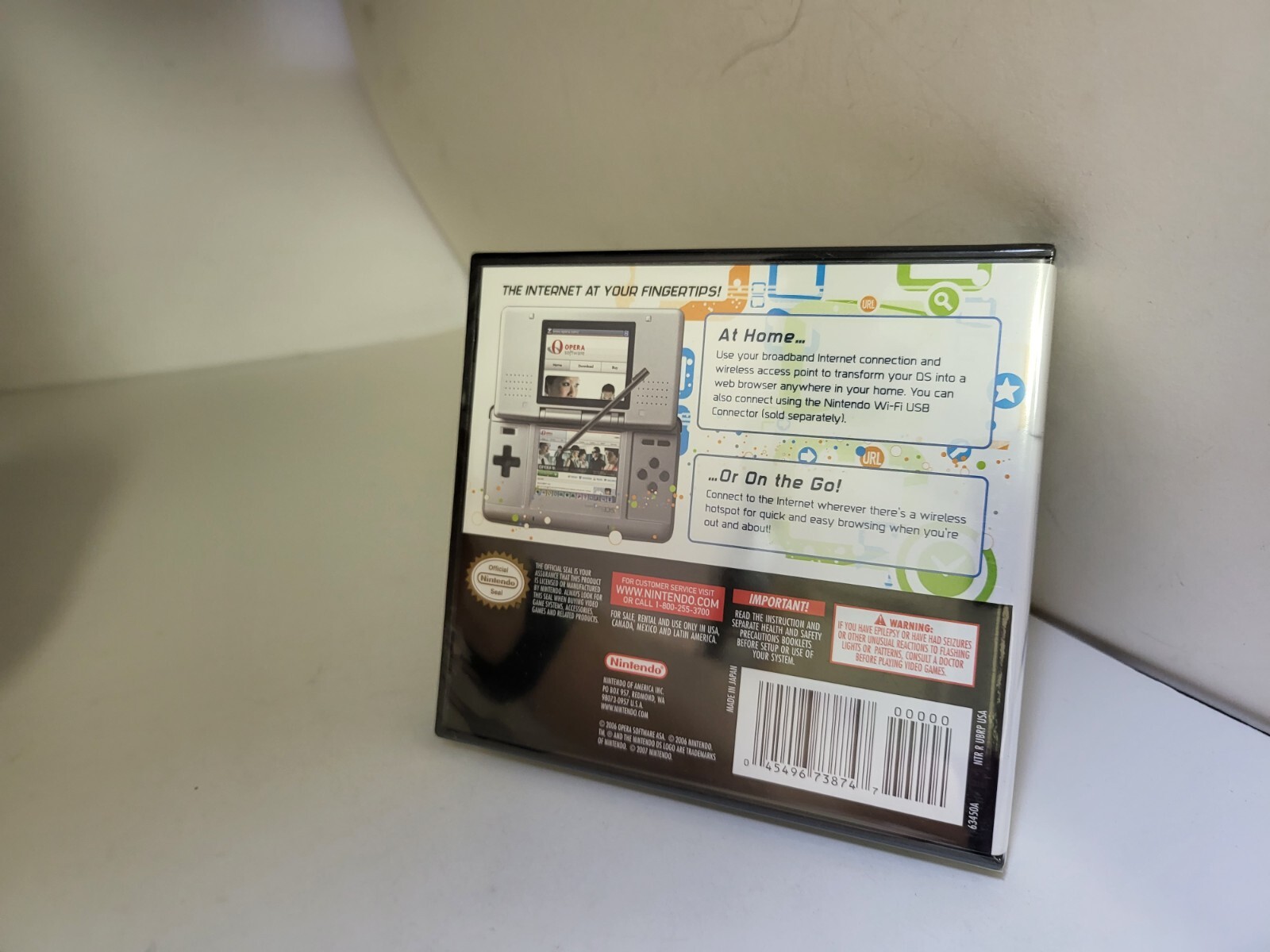 NEW Nintendo DS Web internet Browser Cartridge & Memory Expansion Pak pack