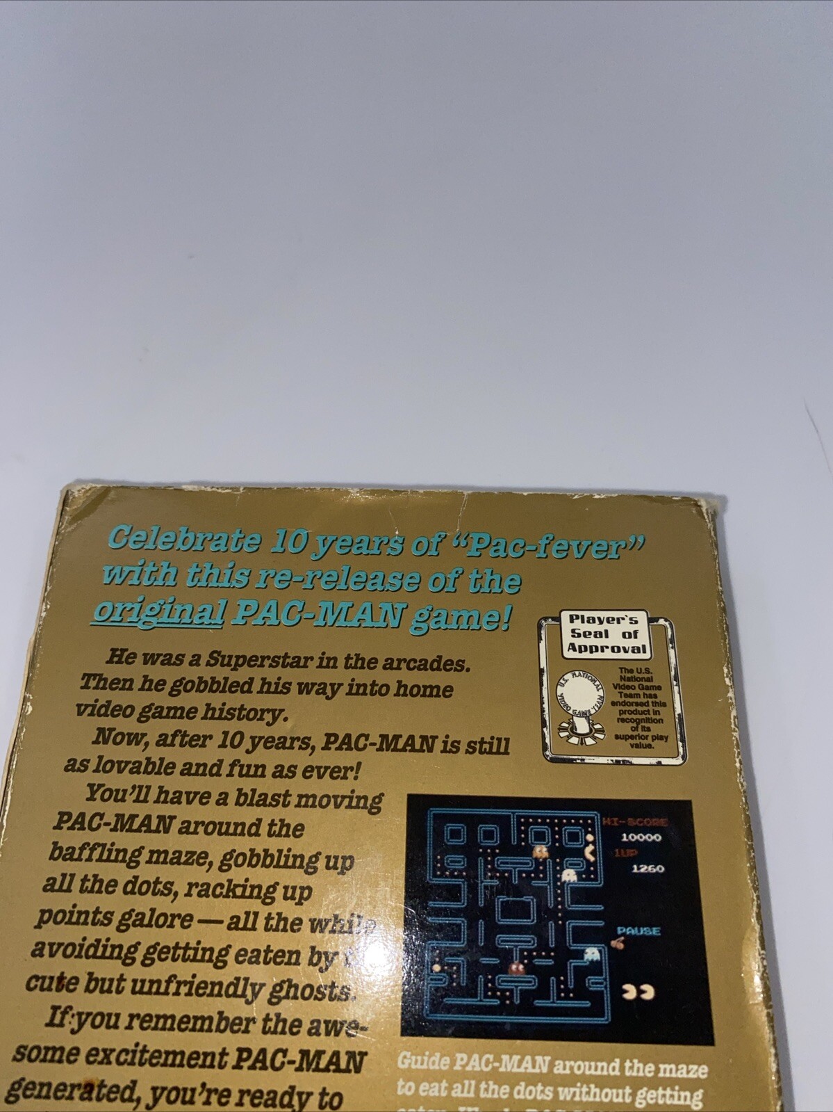 Pac-Man NES Nintendo Complete CIB! Rare Black And White Manual Tested