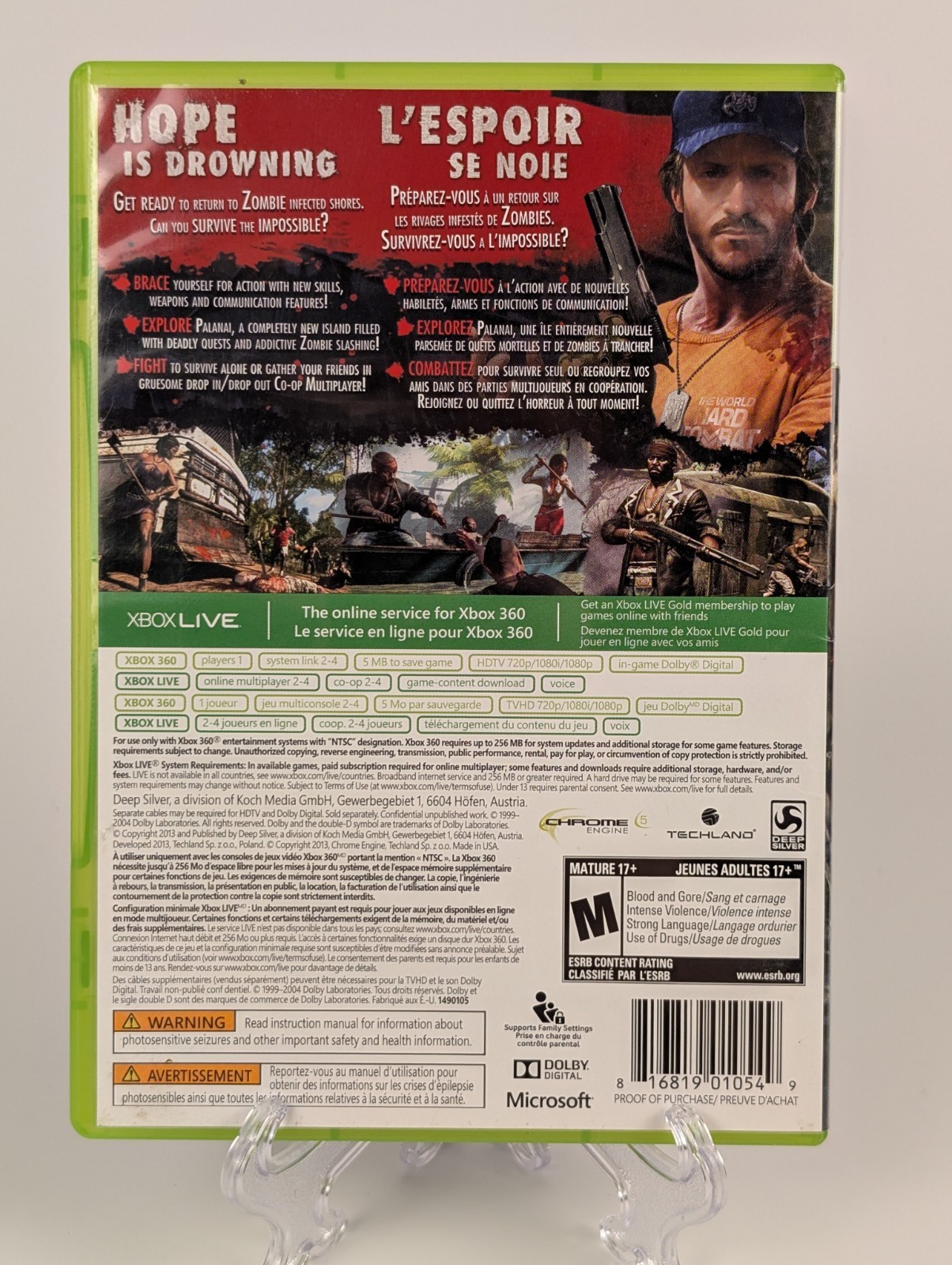 Dead Island: Riptide (Microsoft Xbox 360)➡️CIB – Tested – Near Mint 📀!