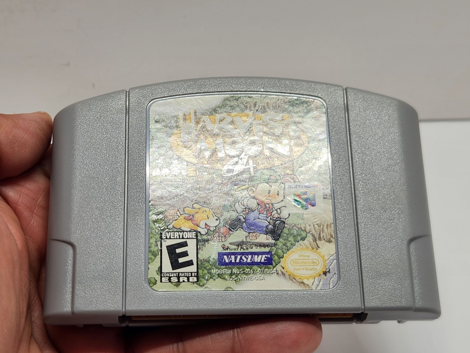 Harvest Moon 64 Nintendo 64 N64 Cart & Manual Authentic Tested