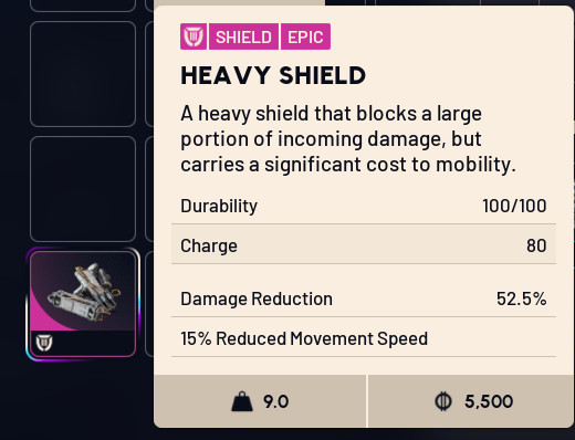 ARC RAIDERS HEAVY SHIELD ITEM FAST DIGITAL DELIVERY IN GAME ONLY USA SELLER