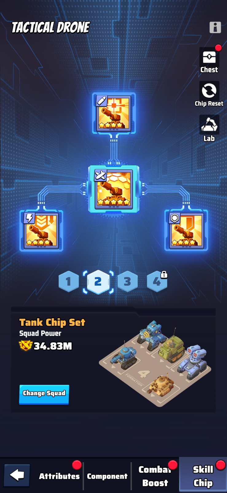 Last War Account Server 18XX VIP 16 rank 2 in THP server