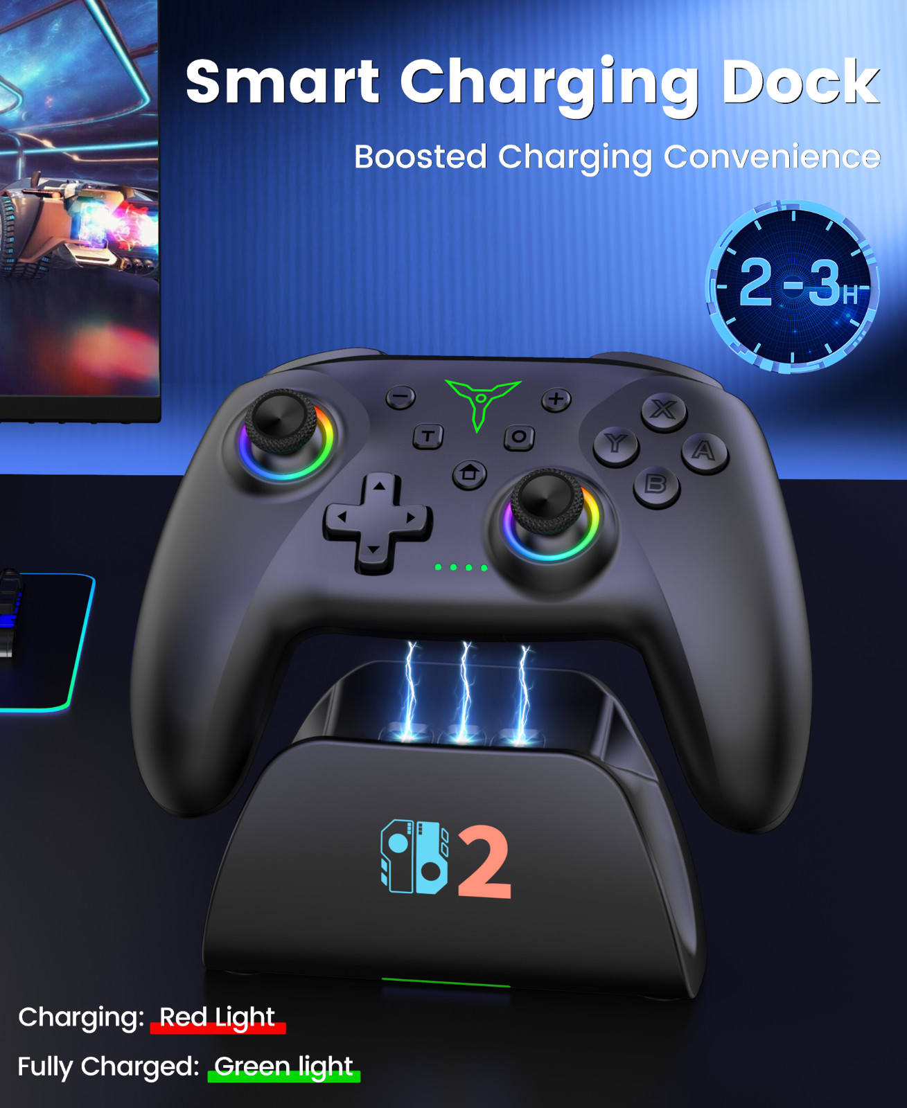 Wireless Bluetooth Controller for Android/iOS,Nintendo switch/OLED,PC Controller