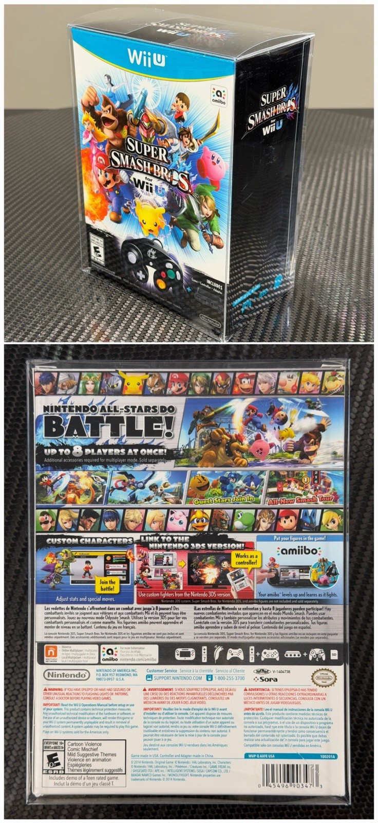 New Nintendo Wii U Deluxe 32GB Black Console CIB Complete 15 Sealed Games Rare