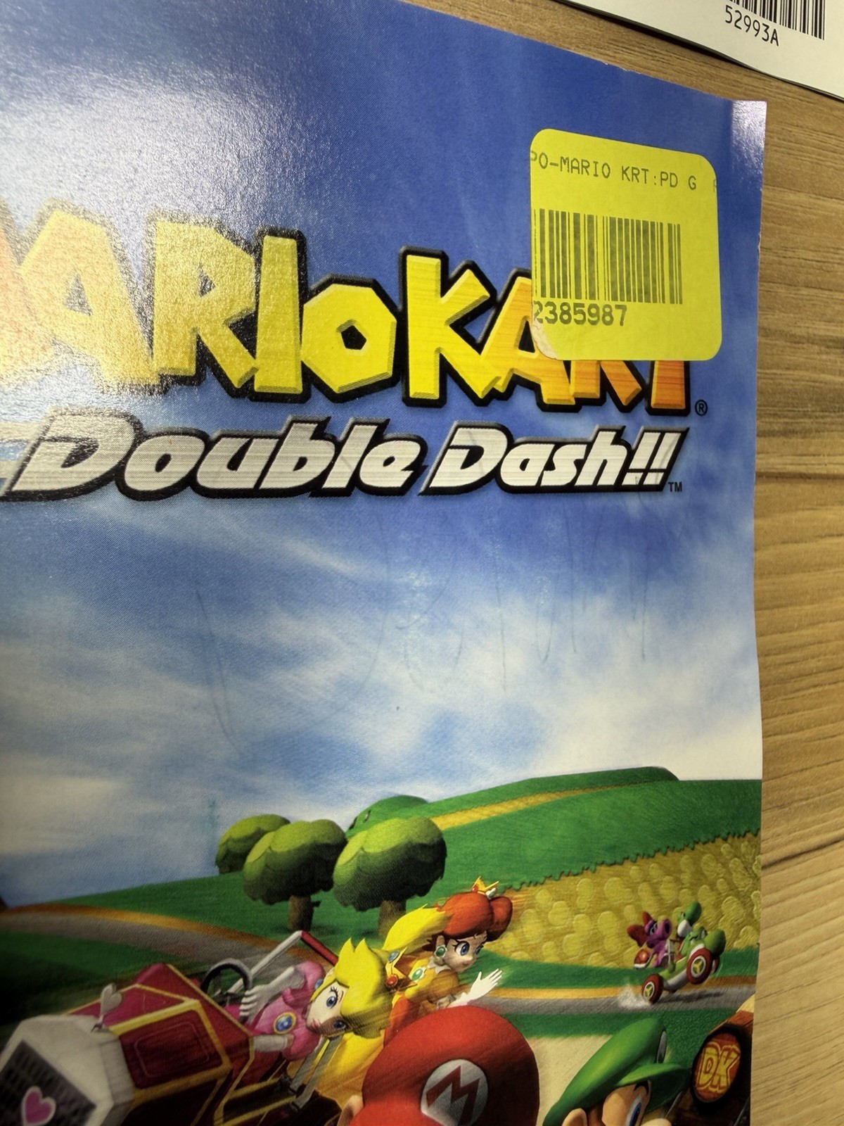 Mario Kart: Double Dash & Bonus Disk (2003) CIB For Nintendo GameCube w/ Manual!