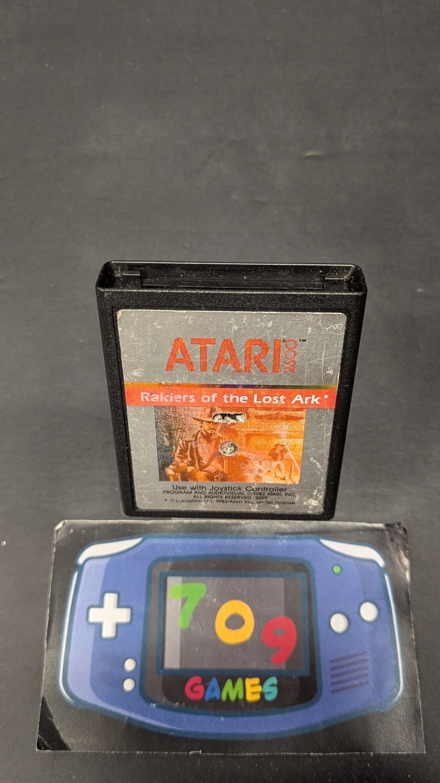 Raiders of the Lost Ark (Atari 2600, 1982) CART ONLY