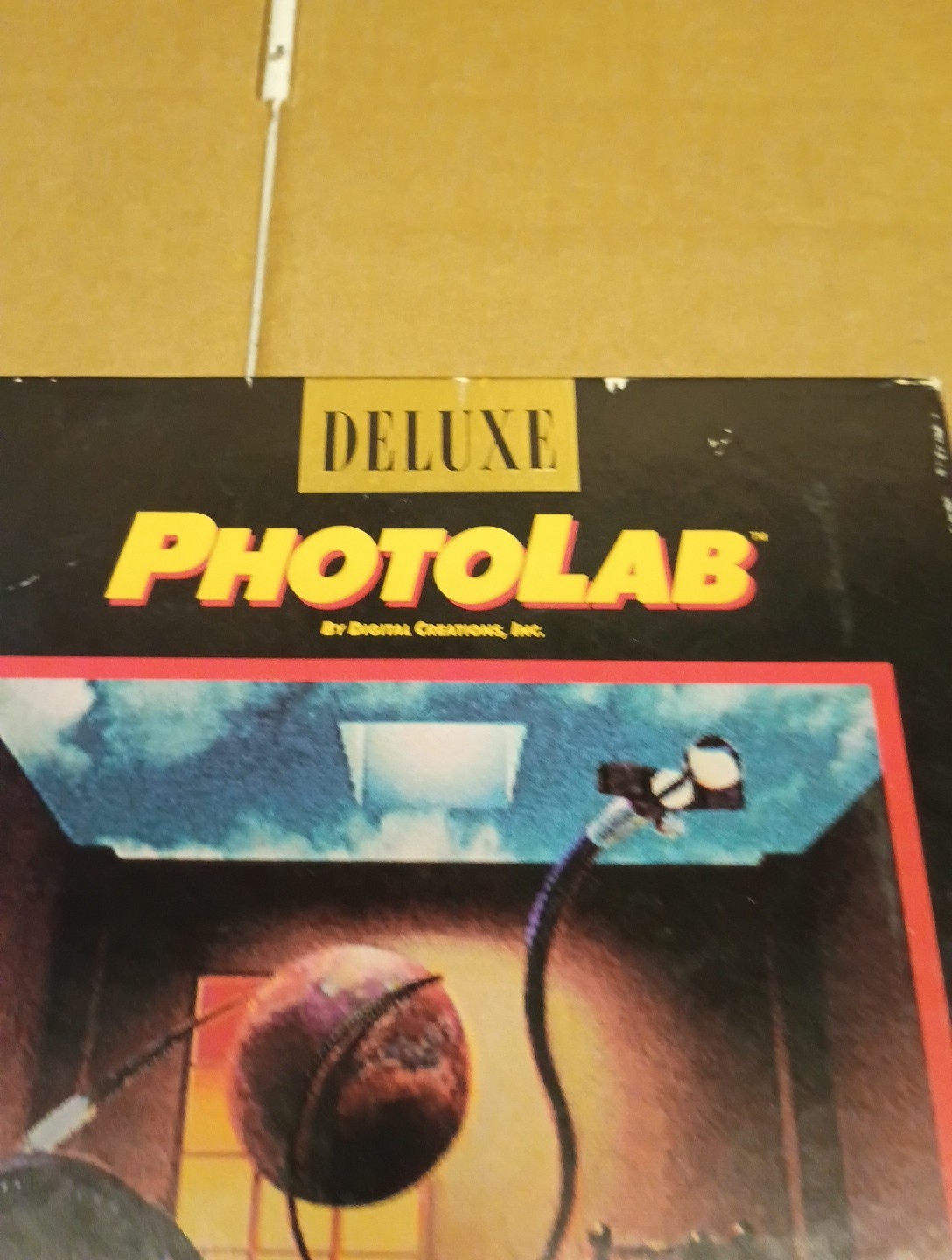 Deluxe PhotoLab Amiga 500 1000 & 2000 Art Software EA Electronic Arts
