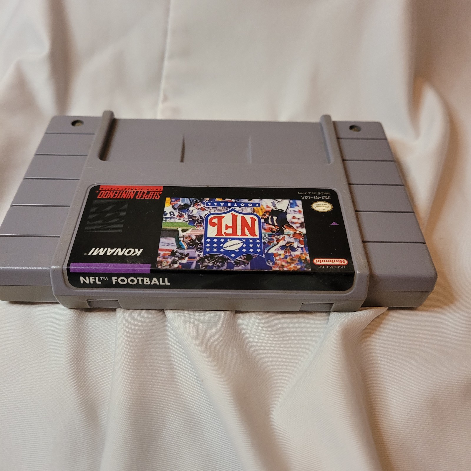 NFL Football SNES Super Nintendo