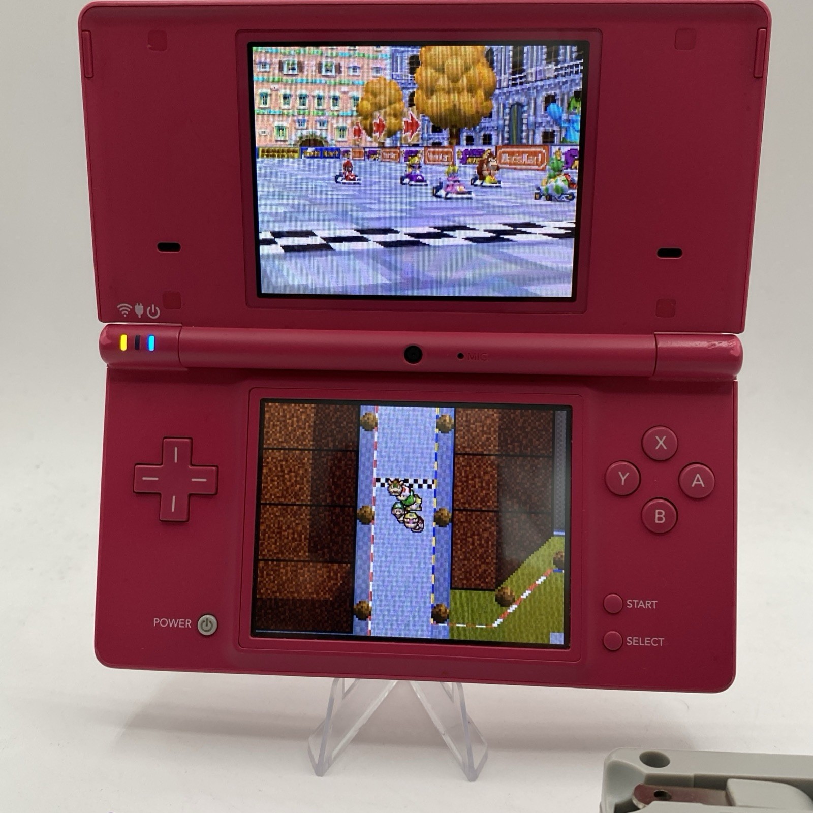 Nintendo DSi Hot Pink Console Bundle w/ Charger & 16GB SD Card – Excellent