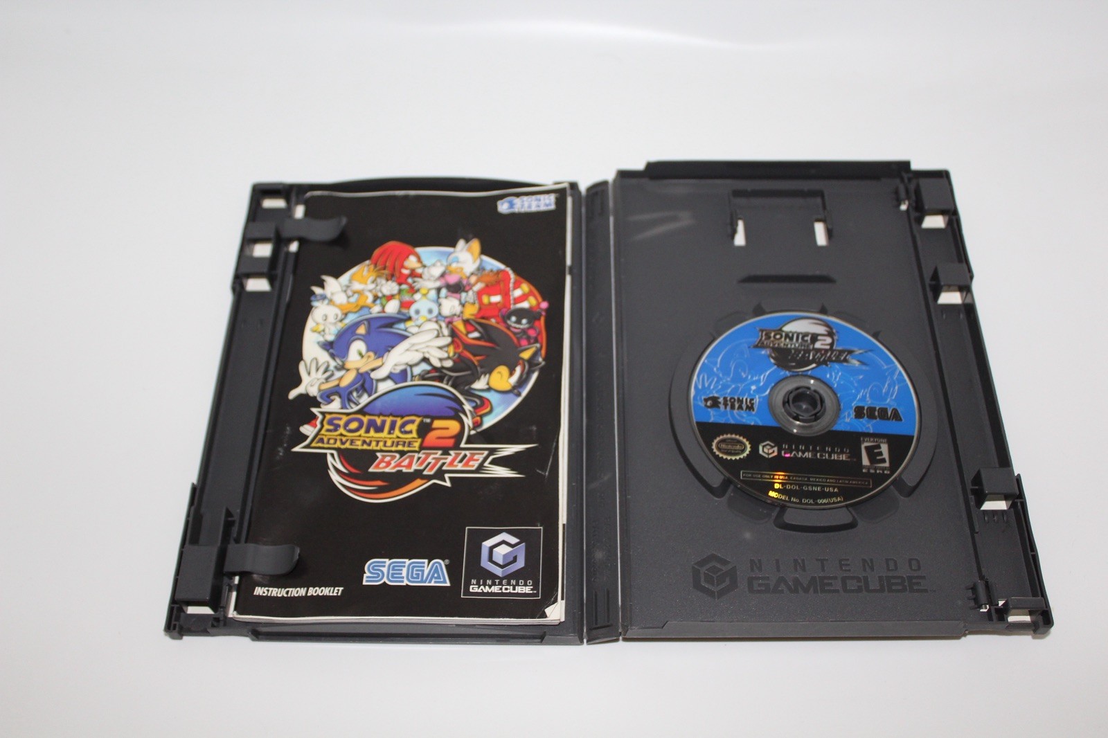 Sonic Adventure 2 Battle Disc + Manual In Box PLAYERS CHOICE GAMECUBE