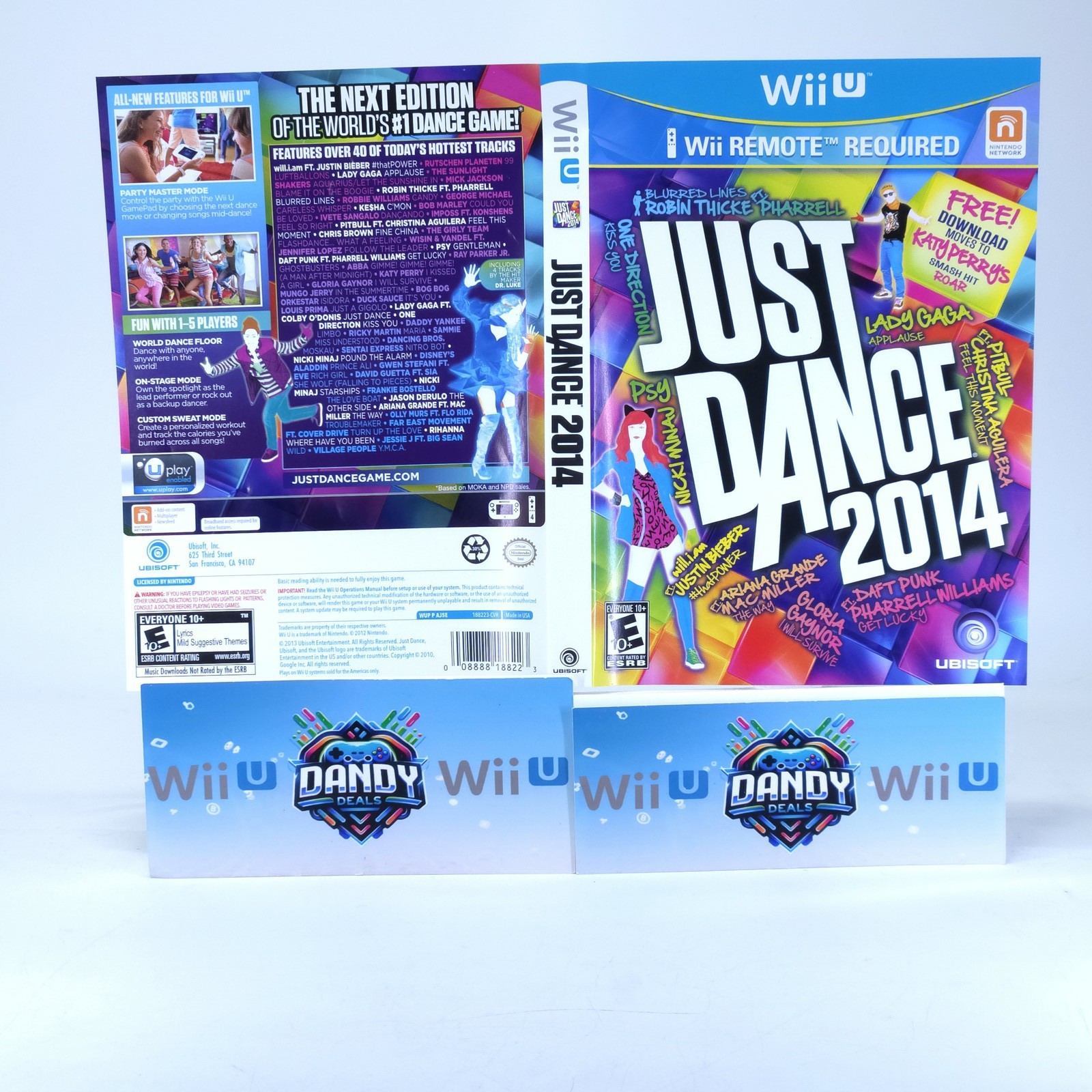 Just Dance 2014 CIB W/ Manual – Wii U