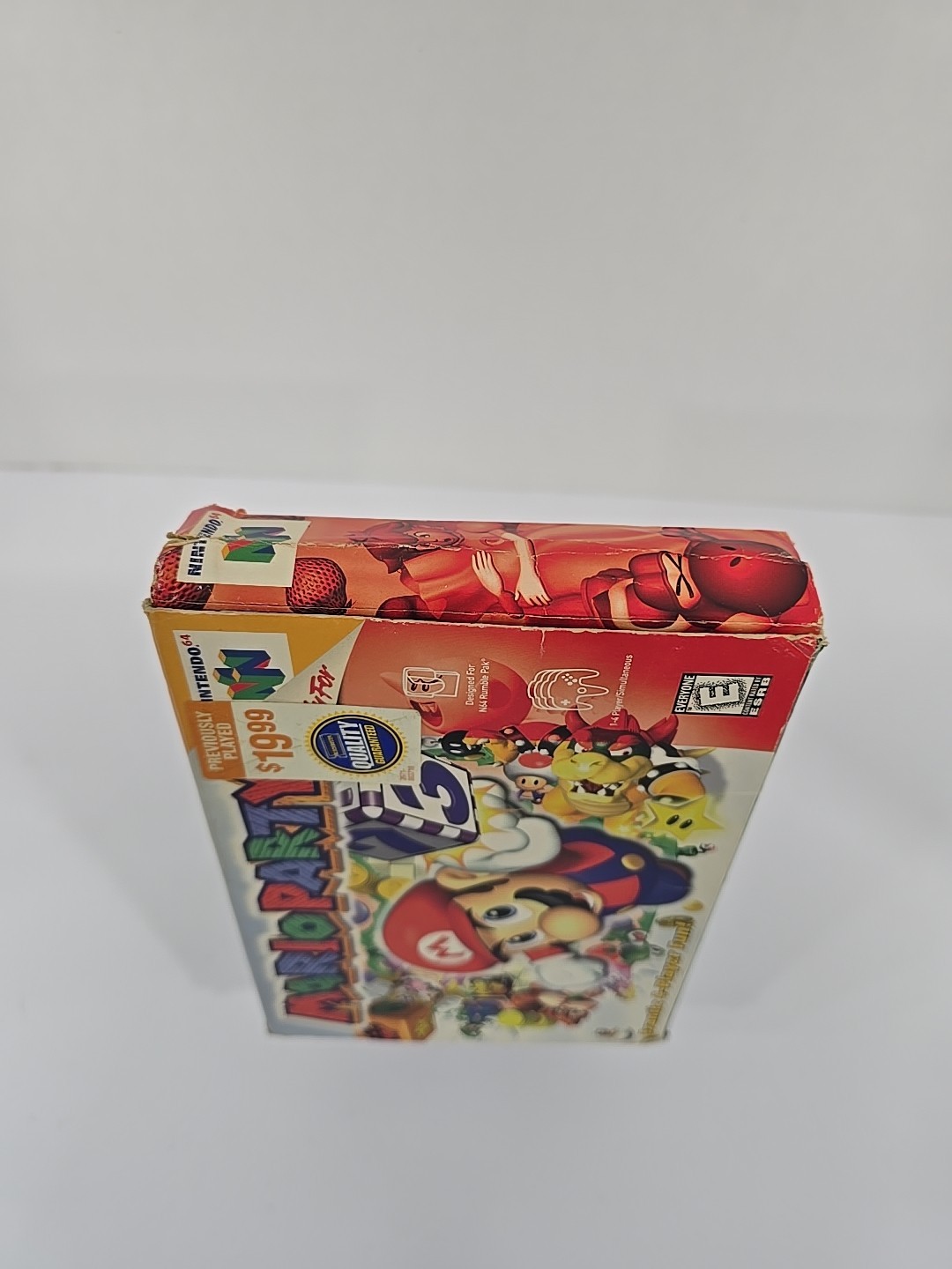 Mario Party 1 Nintendo 64 N64 Complete w/ Manual & Box PROPERTY OF BLOCKBUSTER