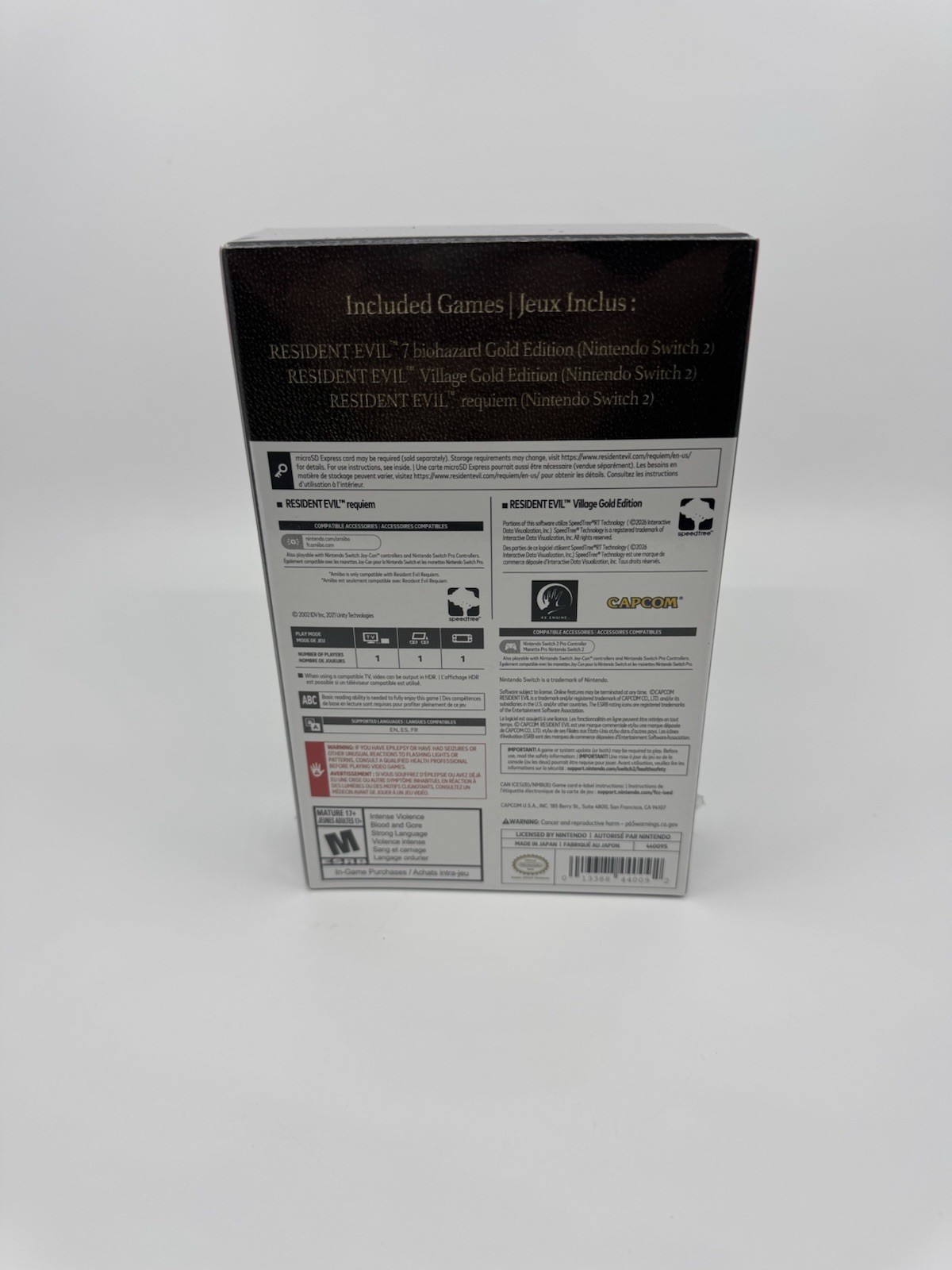 Resident Evil Generation Pack 30th Anniversary – Nintendo Switch 2 *SHIPS TODAY*