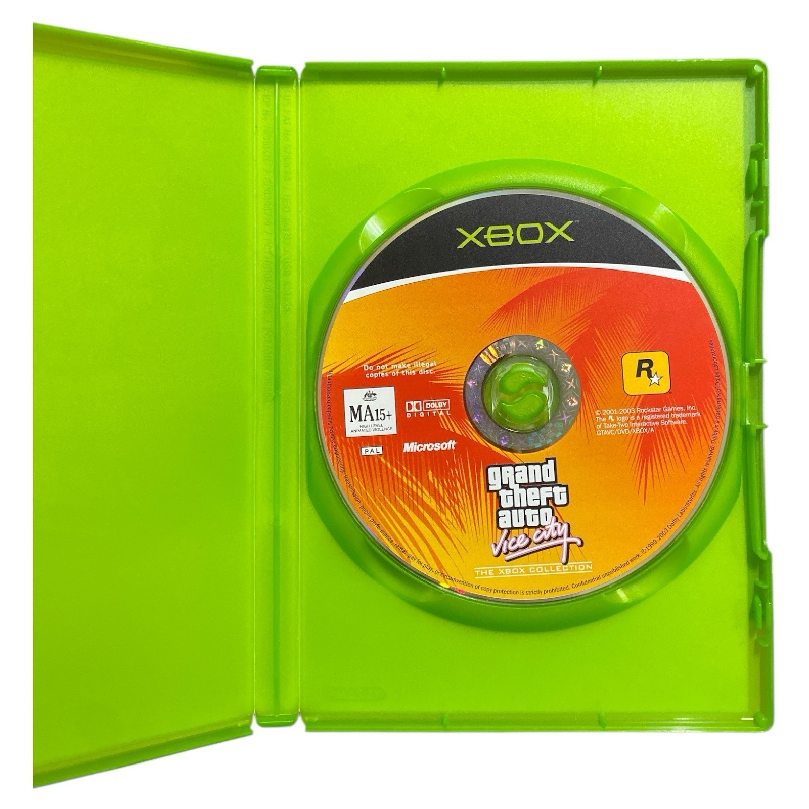 Grand Theft Auto Vice City The Xbox Collection Game Action Adventure MA15+ Rare