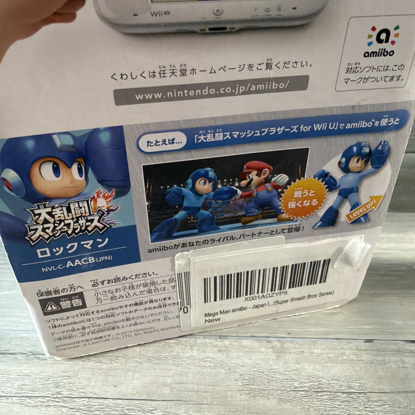 Rockman Nintendo Amiibo Japanese Version New In Sealed Box Mega Man 11
