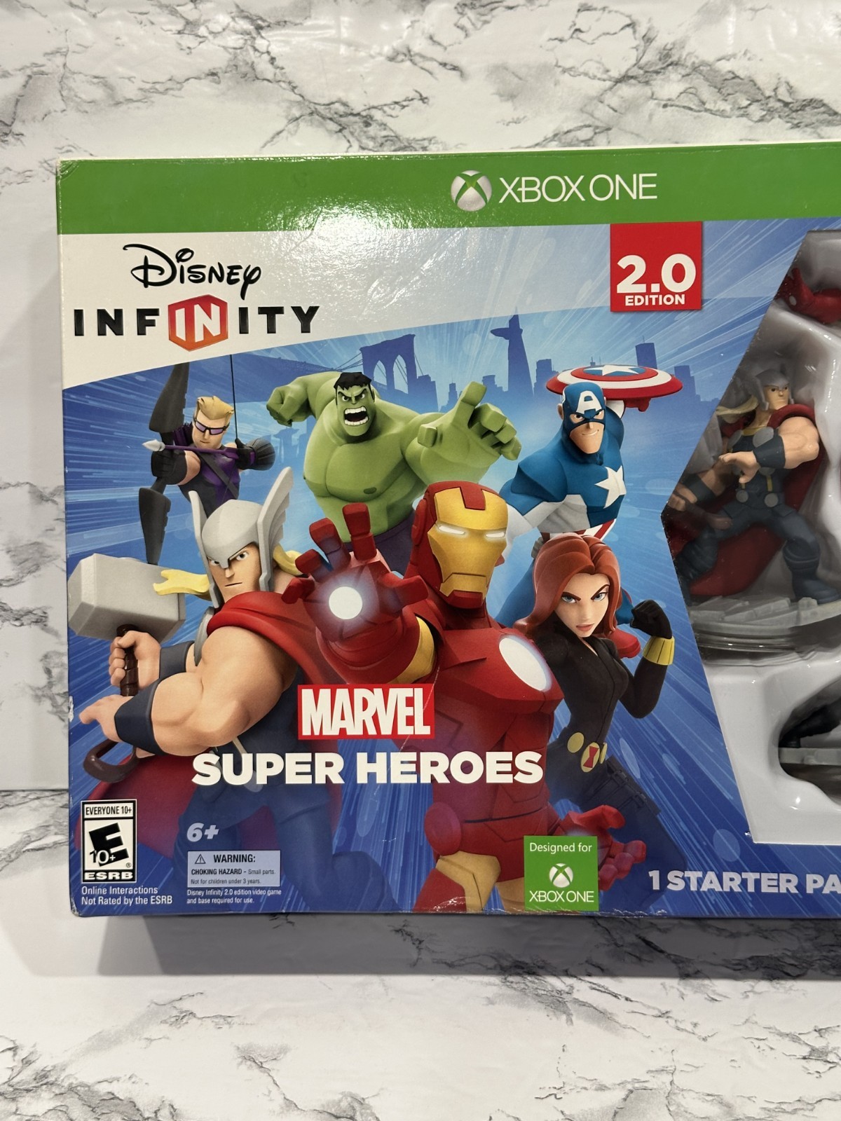 Disney Infinity 2.0 Marvel Super Heroes Starter Pack + Game Xbox One 8038023 NIB