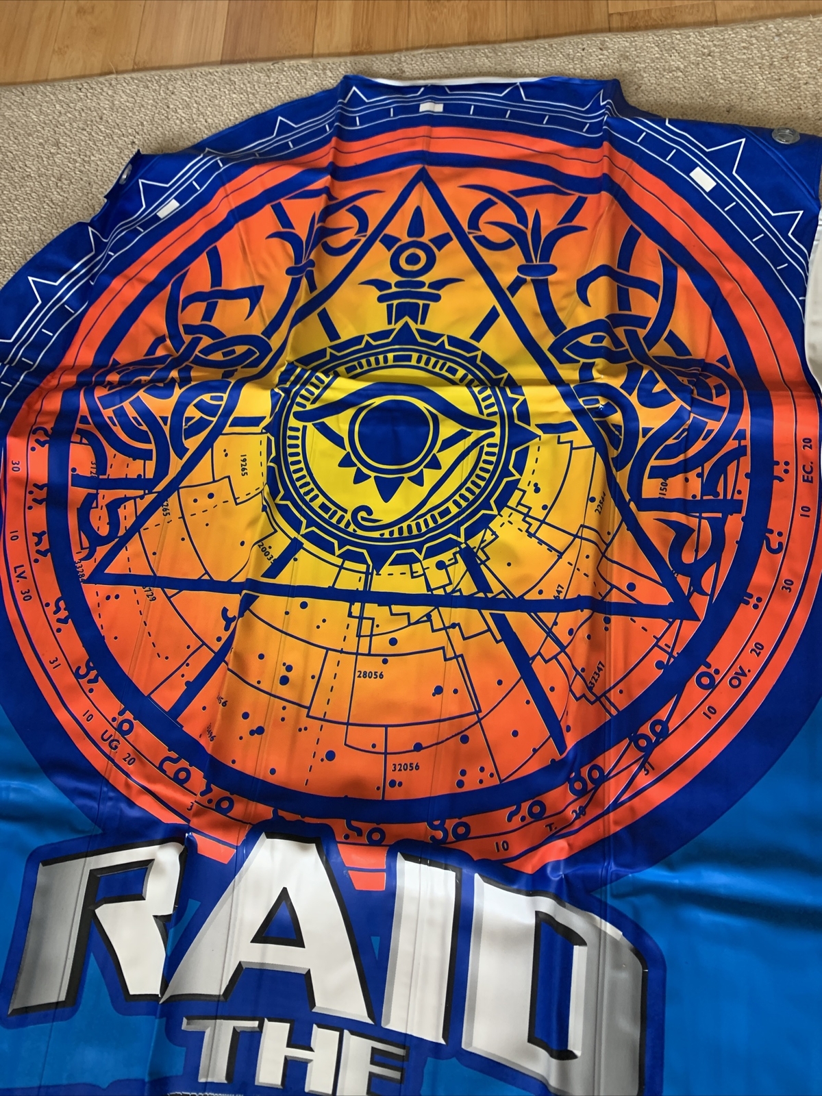 Rare 2001 Pepsi PlayStation PS2 TOMB RAIDER Promo 6ft Raft. Never Inflated.