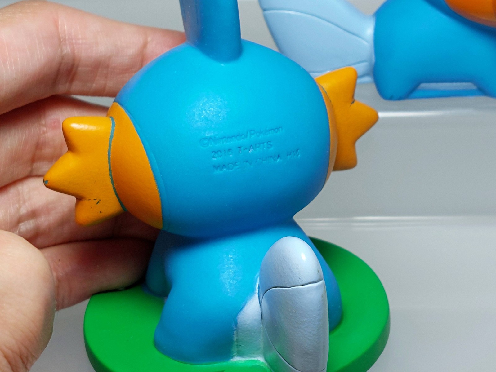 Mudkip Pokemon Mizu Deppyu Water Gun Squirter Figure Bandai T-ARTS 3-3.2in