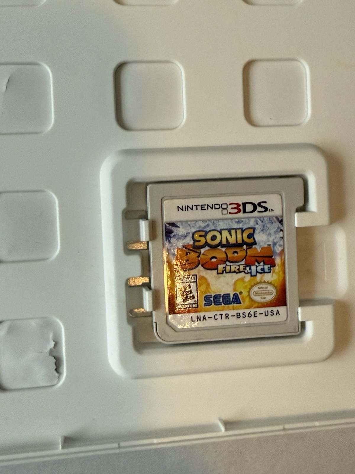 Sonic Boom: Fire & Ice (Nintendo 3DS, 2016)