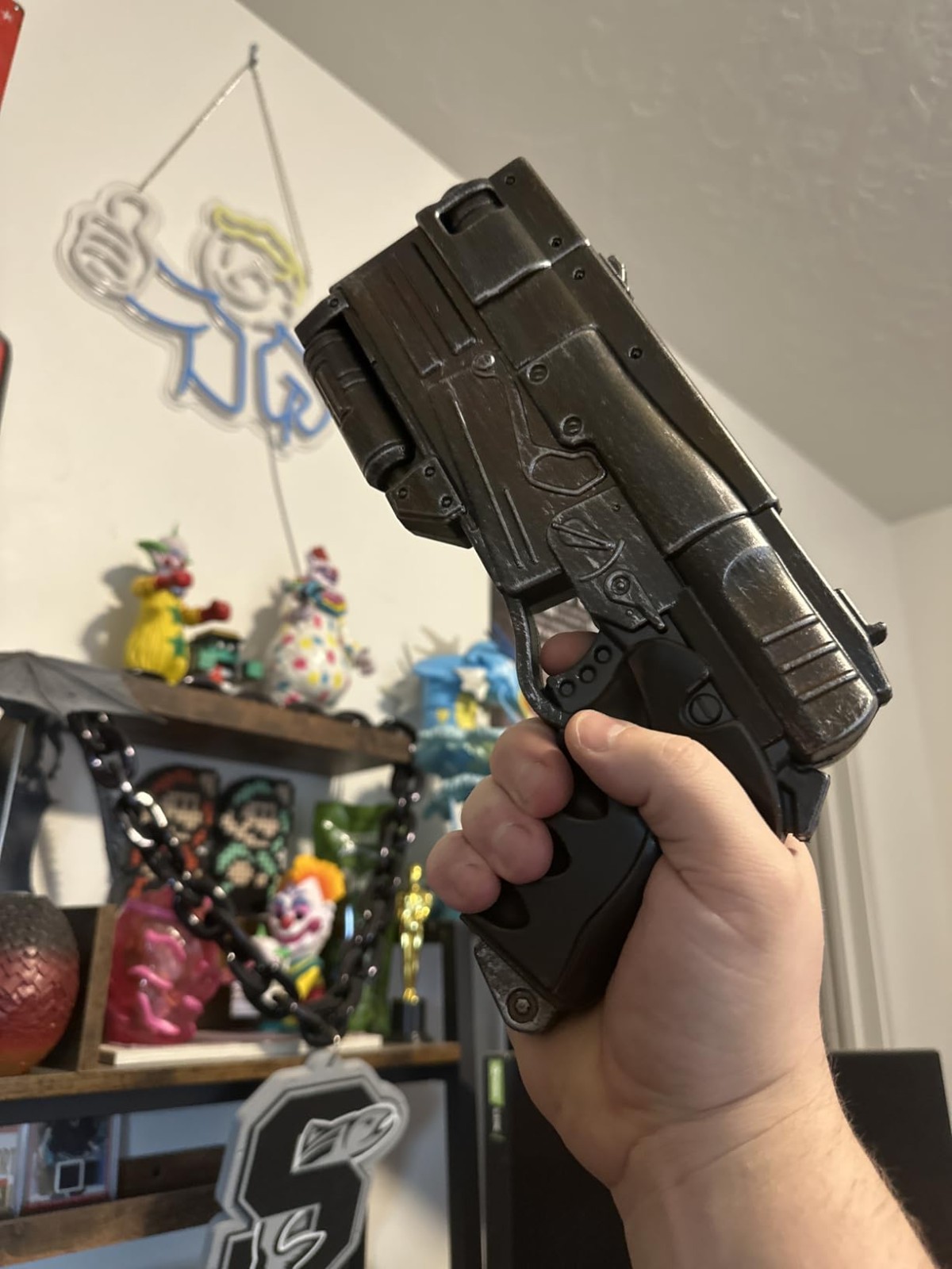 11″ Fallout 76 10mm Pistol Replica Collectible Foam Gun Video Games Props
