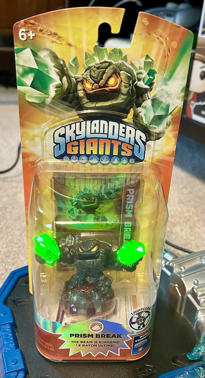 Skylanders Giants Lightcore Prism Break NEW UNOPENED- See PICTURES LIGHTS UP
