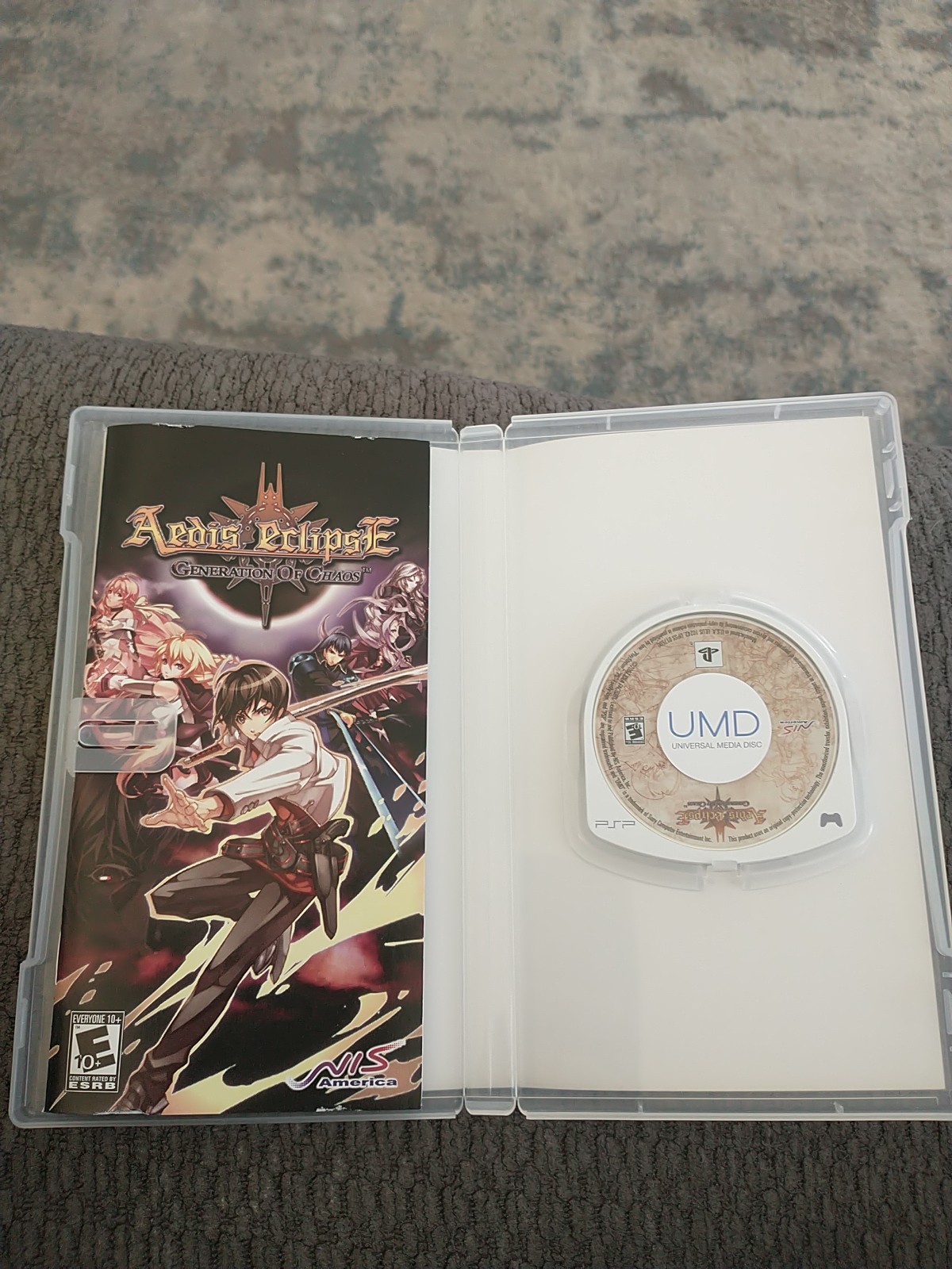 Aedis Eclipse: Generation of Chaos (Sony PSP) Complete With Box+ Manual Mint