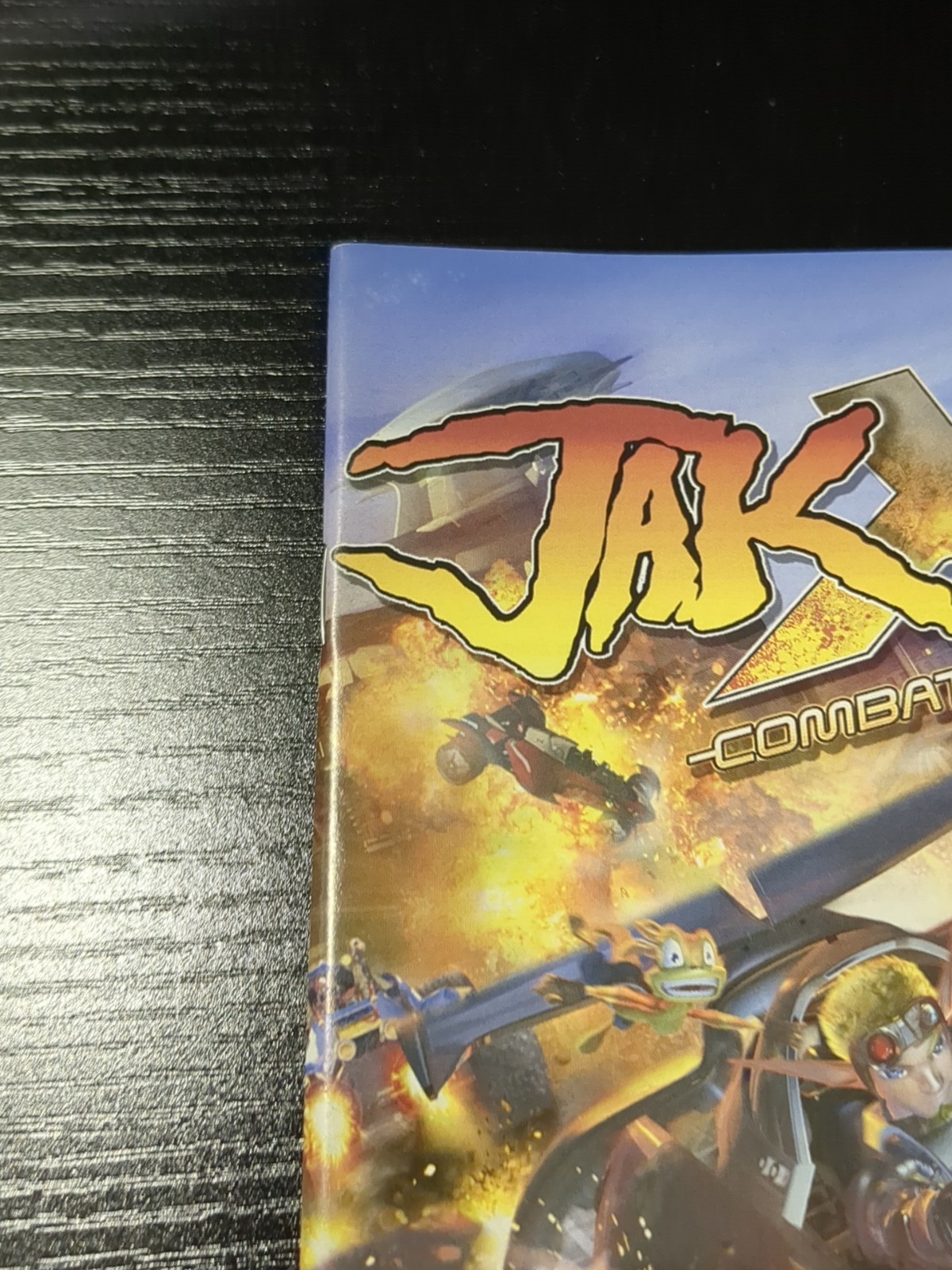 Jak X Combat Racing Original Booklet Manual ONLY Guide Instruction Authentic OEM