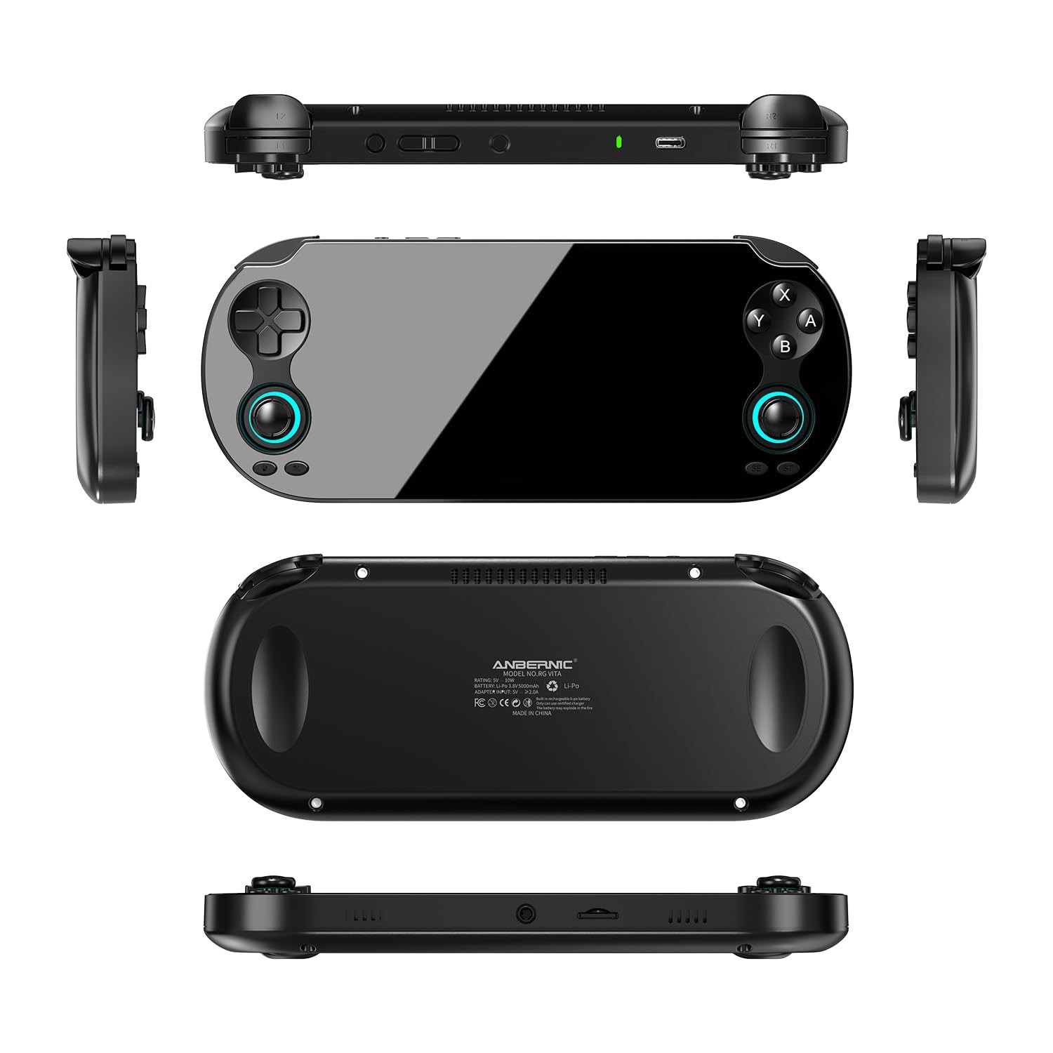 RG VITA Handheld Game Console, Android 12 Retro Gaming Console with 5.46 Inch…