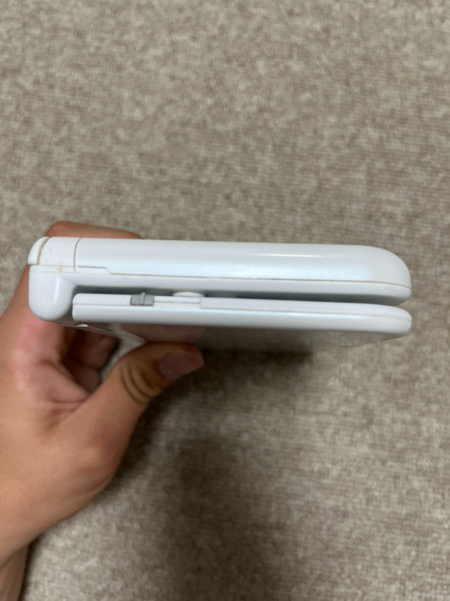 New 3DS LL XL Pearl White Japan Nintendo Console region Japanese B118