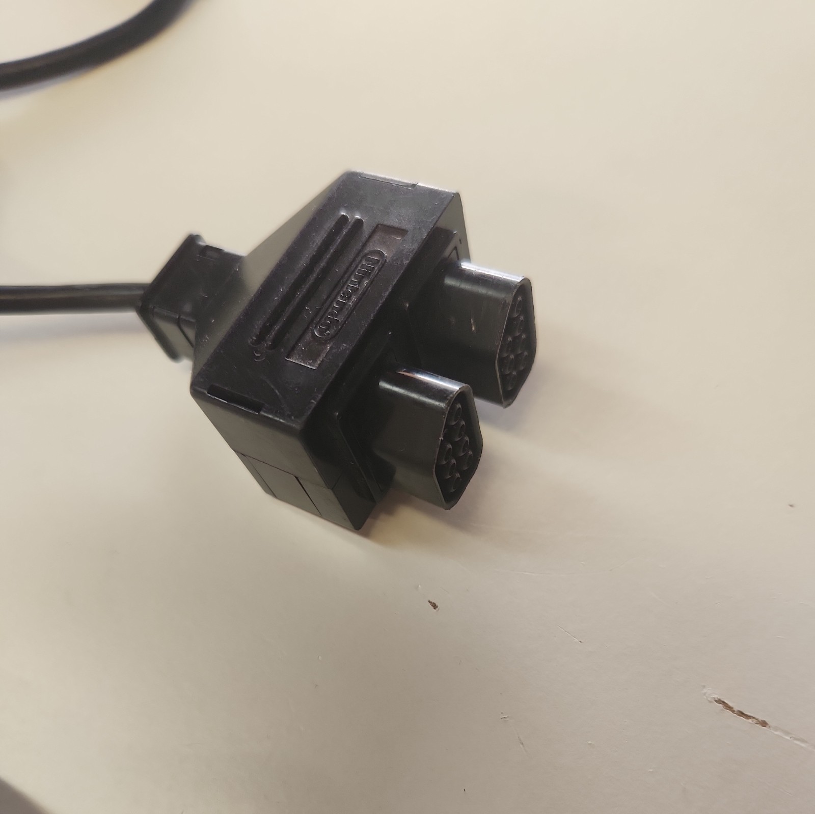 Nintendo NES Four Score Turbo 4 Player Wired Controller Adapter UNTESTED