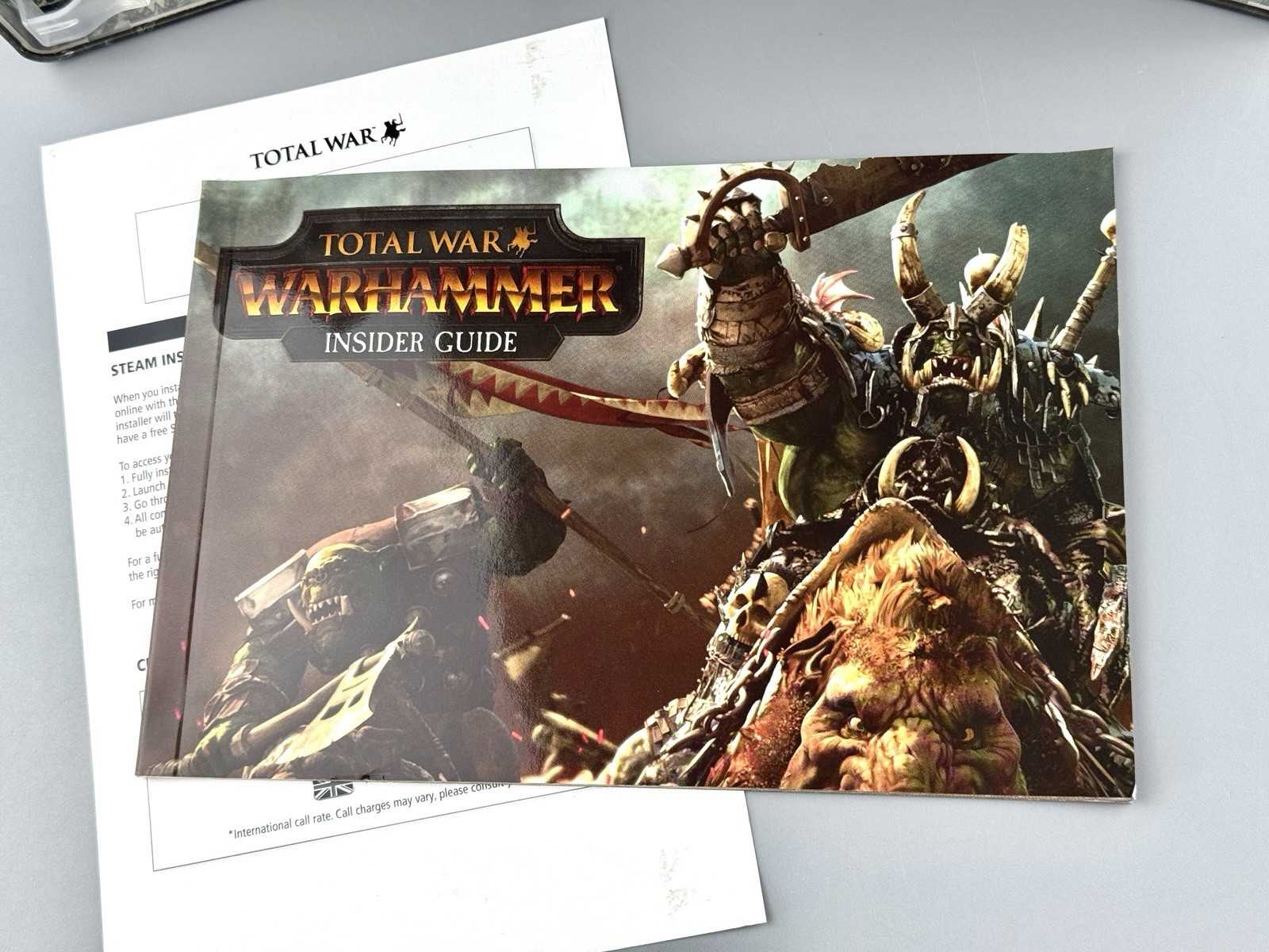 Total War: Warhammer (PC, 2016) CIB Complete Steelbook Metal Case – USED! RARE!
