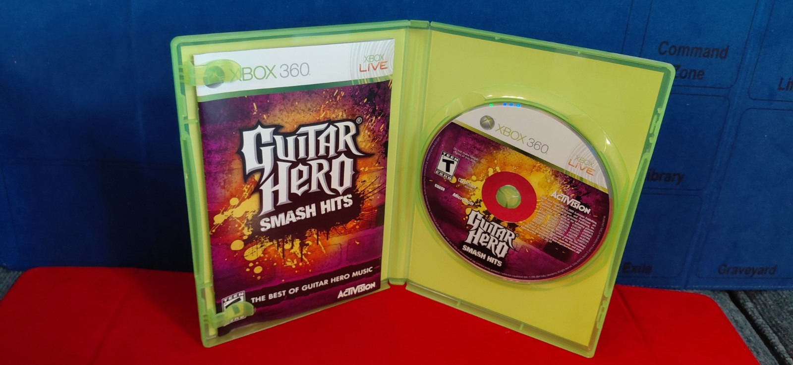 Guitar Hero Smash Hits Microsoft Xbox 360 2009 Complete CIB w/ Manual Clean!