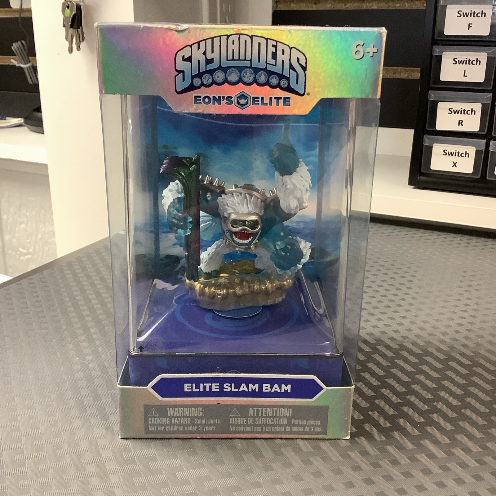 Skylanders Eon’s Elite – Elite Slam Bam Figure Activision! Authentic! Open Box!