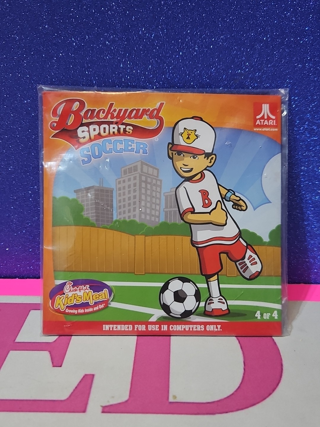 Backyard Sports Soccer PC Game Chick-fil-a Kids Meal New Sealed