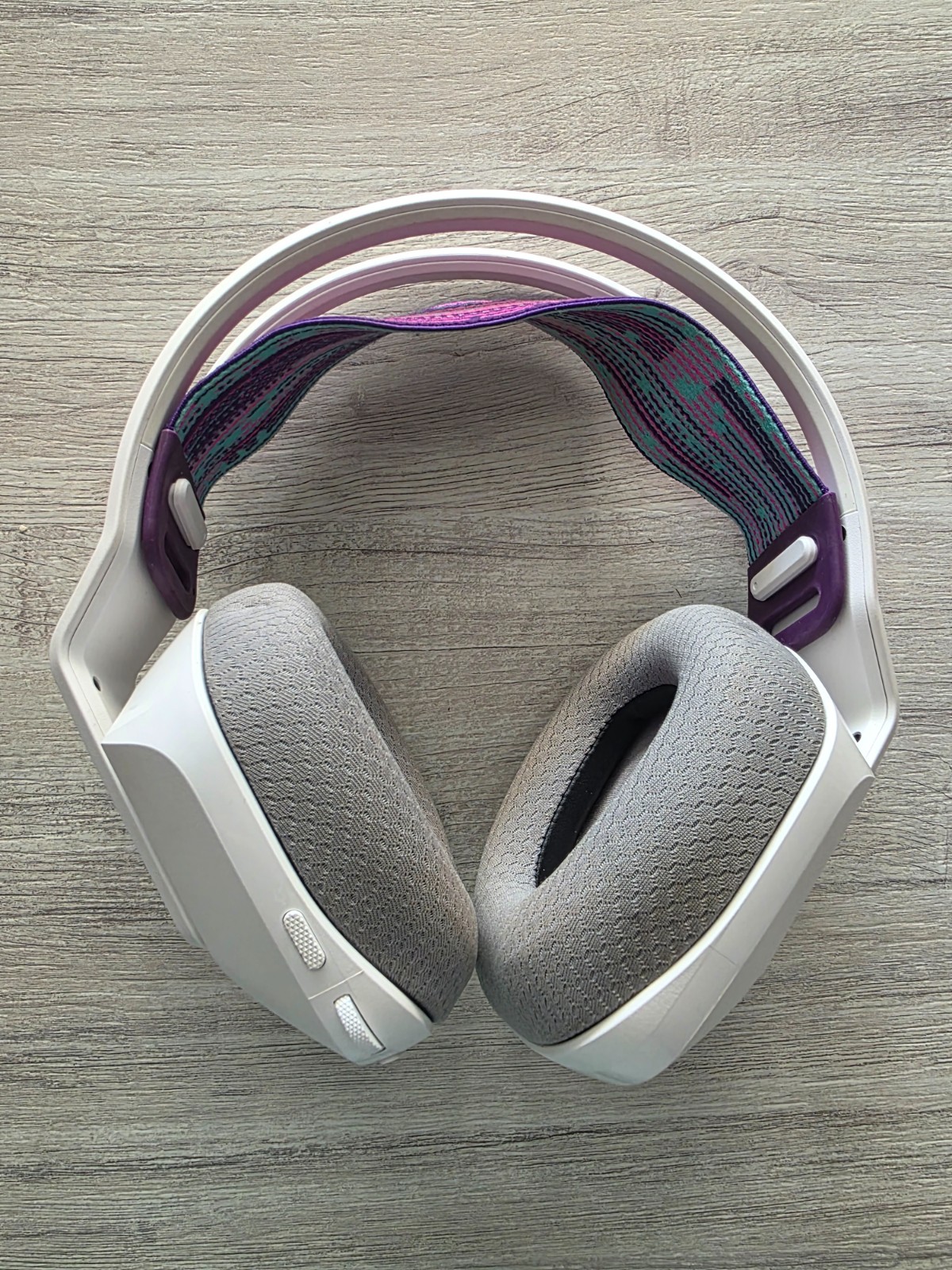 Logitech G733 Lightspeed Wireless Gaming Headset with Suspension Headband, White
