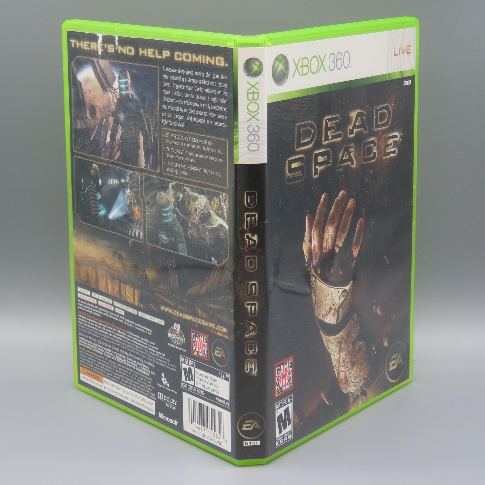 Dead Space Microsoft Xbox 360 Video Game Survival Horror M NTSC EA Case Disc