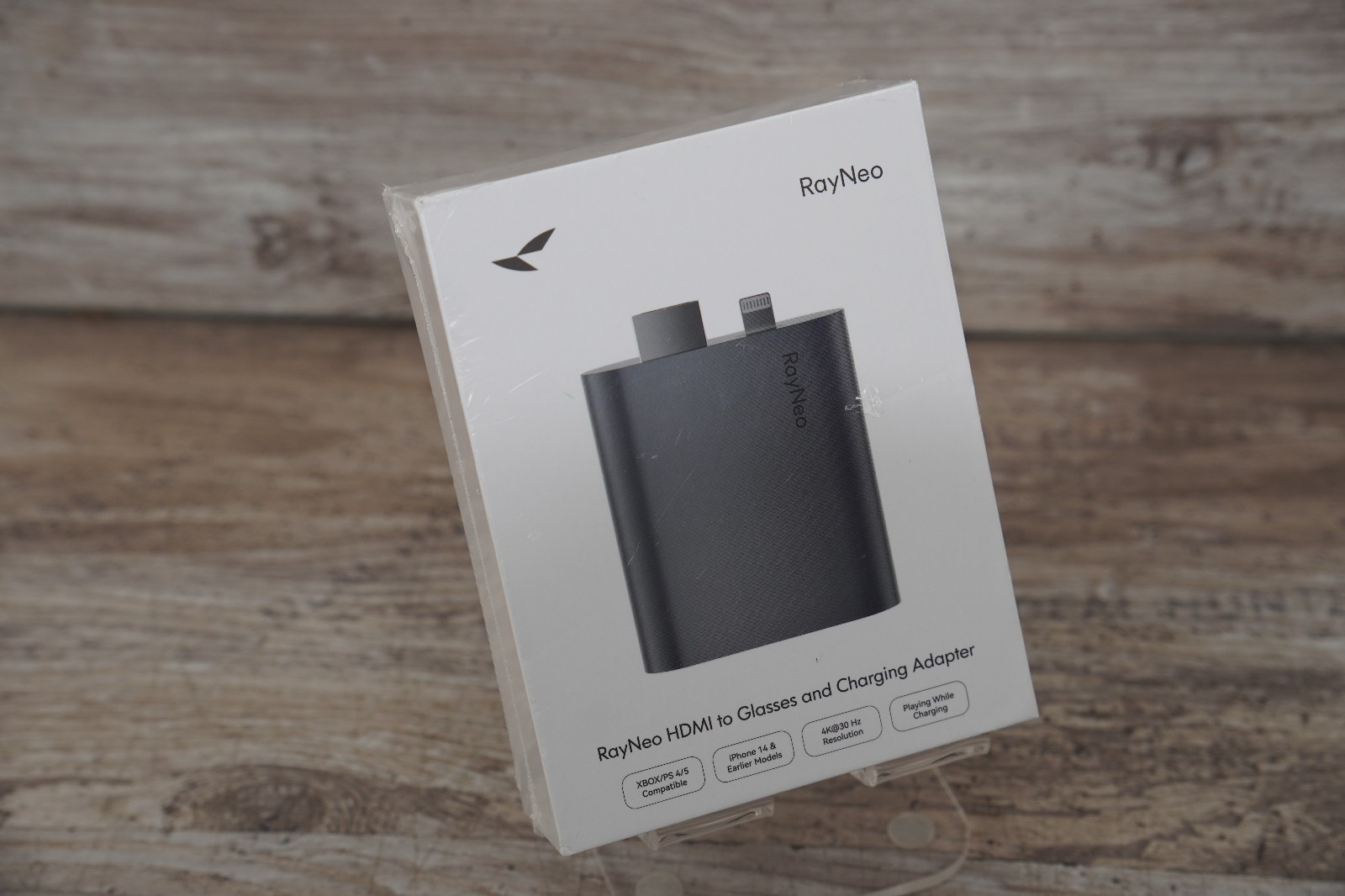 RayNeo HDMI to Glasses & Charging Adapter 4K@30Hz iPhone 14/earlier Xbox PS4/5