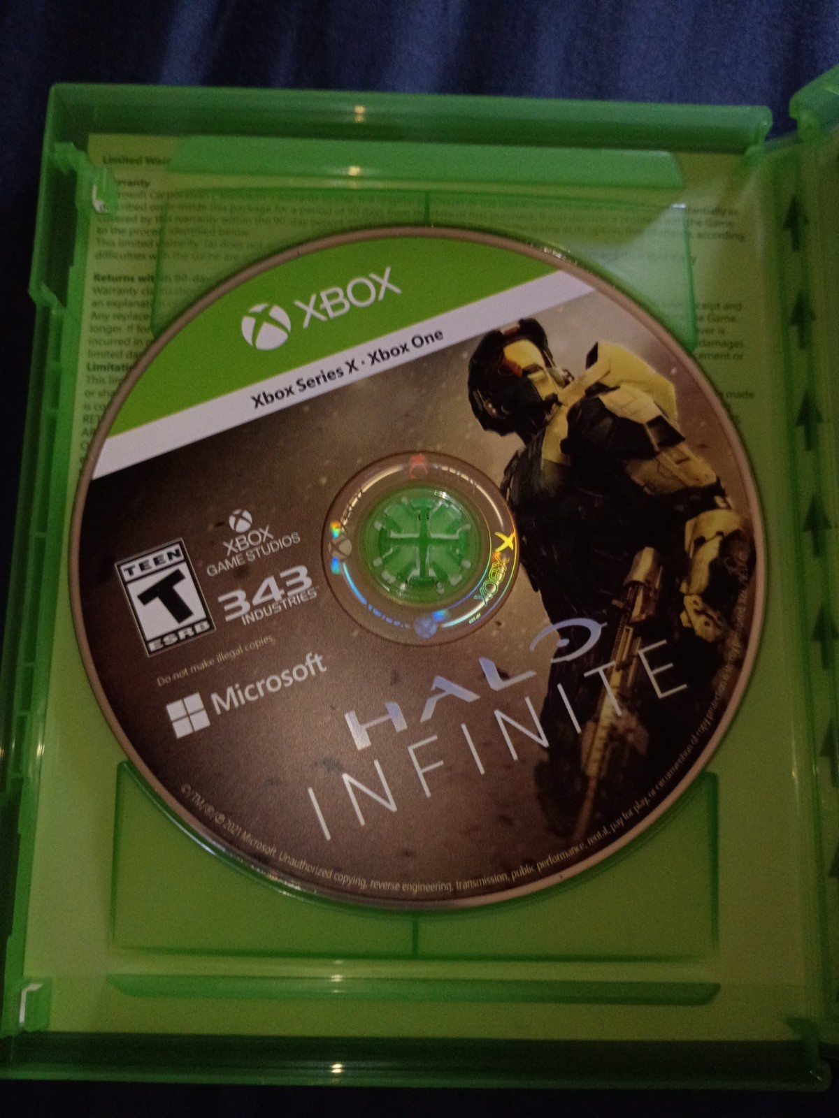 Halo Infinite Xbox Series X Xbox One Shooter 4K Multiplayer T-Rated Microsoft