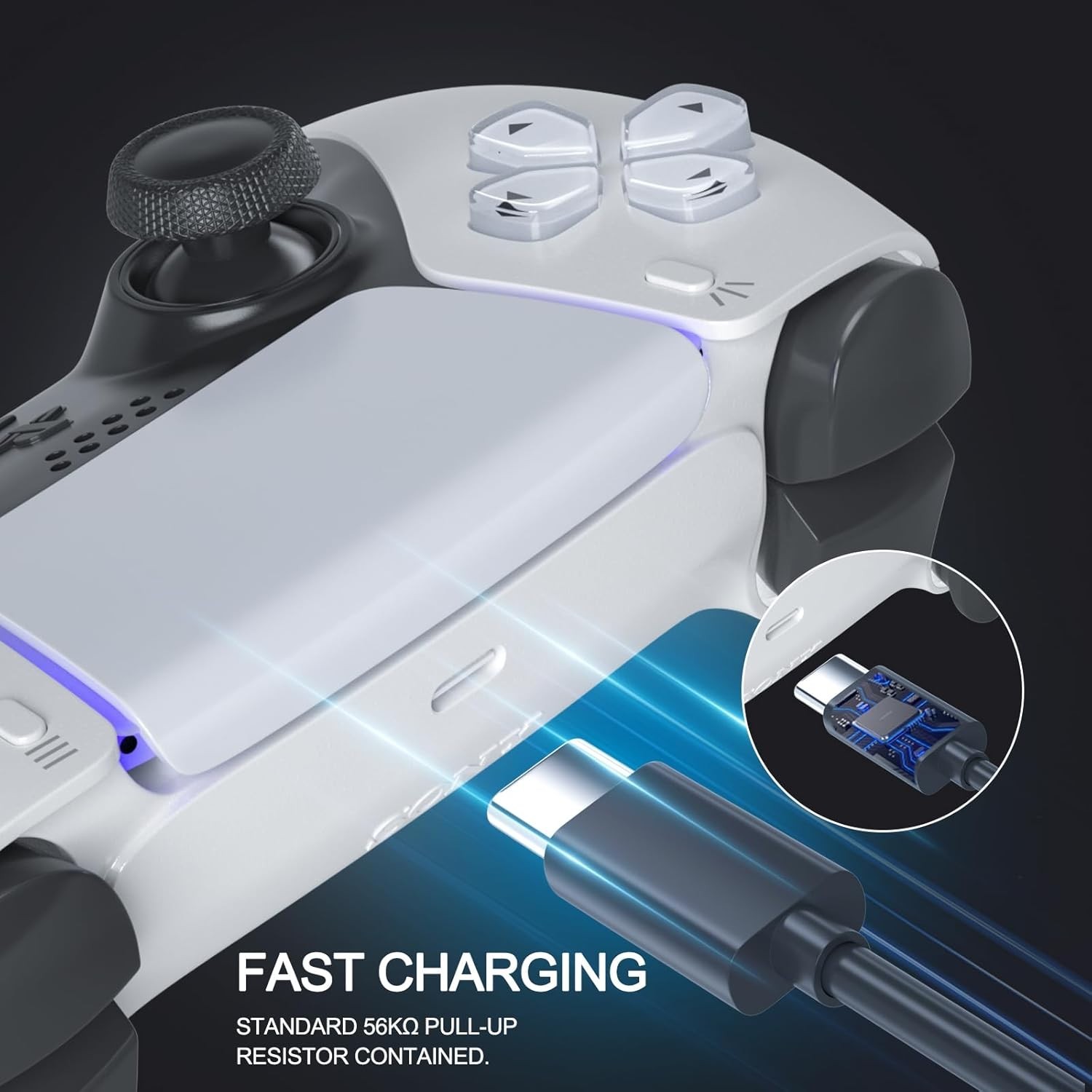 USB C Cable PS5 Controller Charger Cord for Xbox Series X/S,10ft Long PS5 Chargi