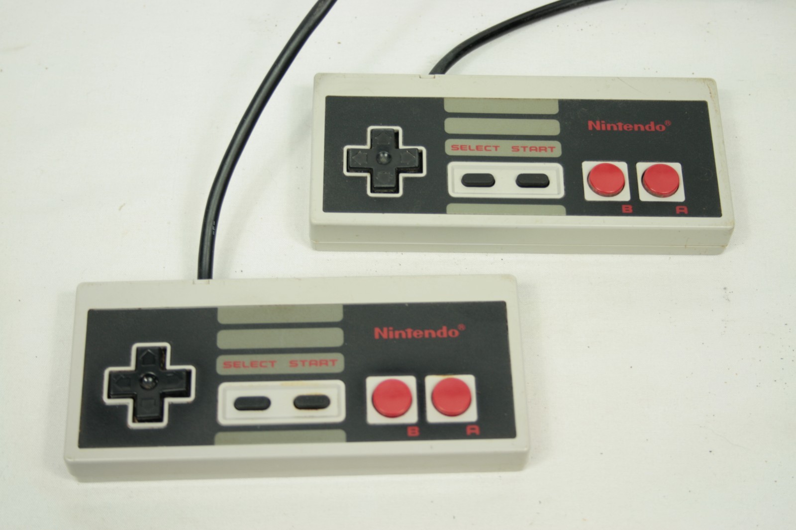 Nintendo NES Console Original Bundle Super Mario Bros Duck Hunt Bundle 2 Player